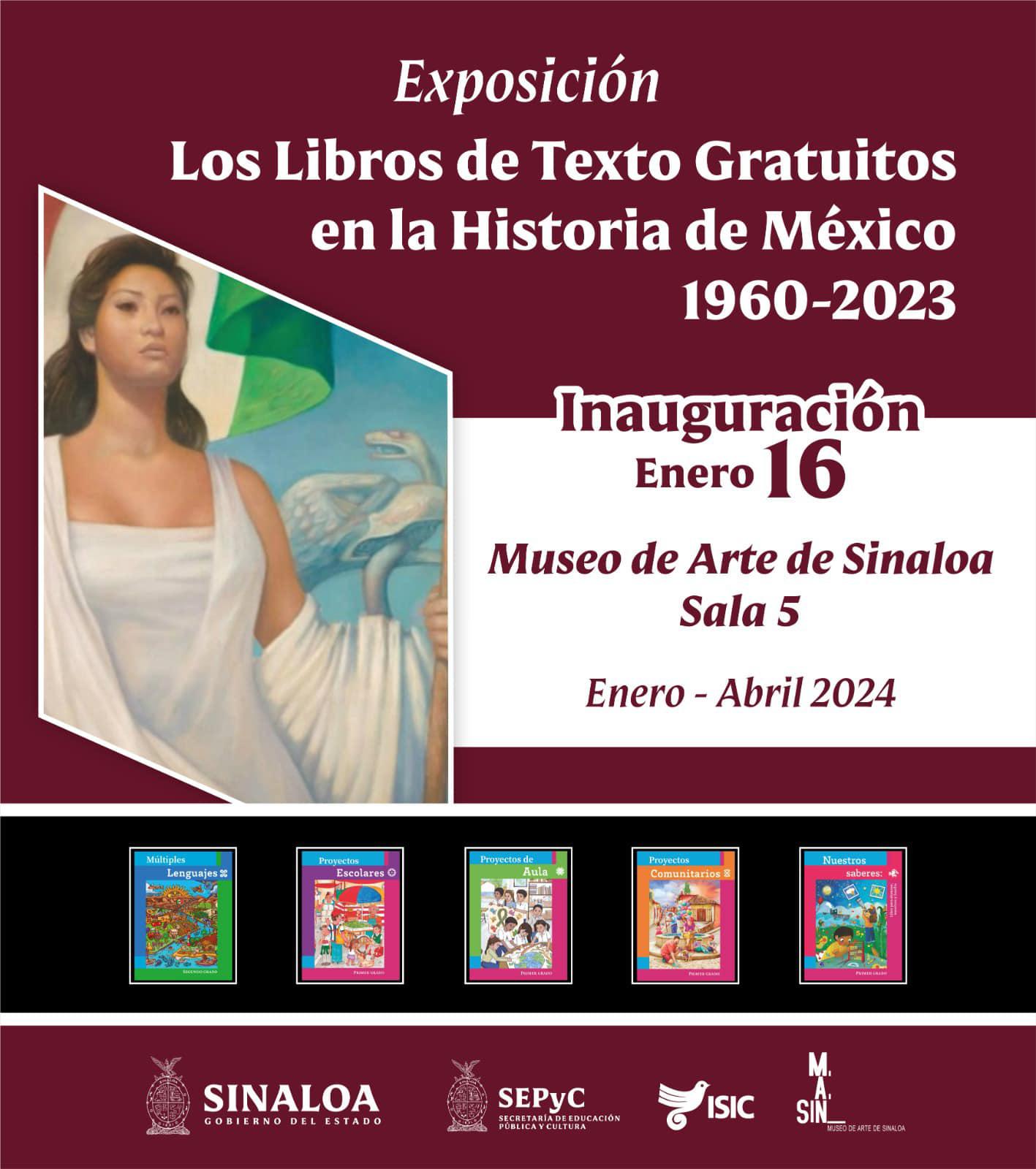 $!Presentan este martes en el Masin, la expo de obras pictóricas en libros de texto gratuitos
