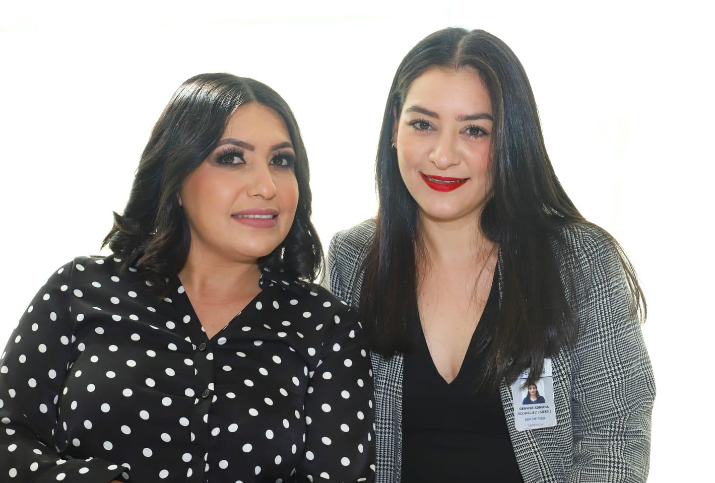 $!Karla Olivas y Dennise Rodríguez.