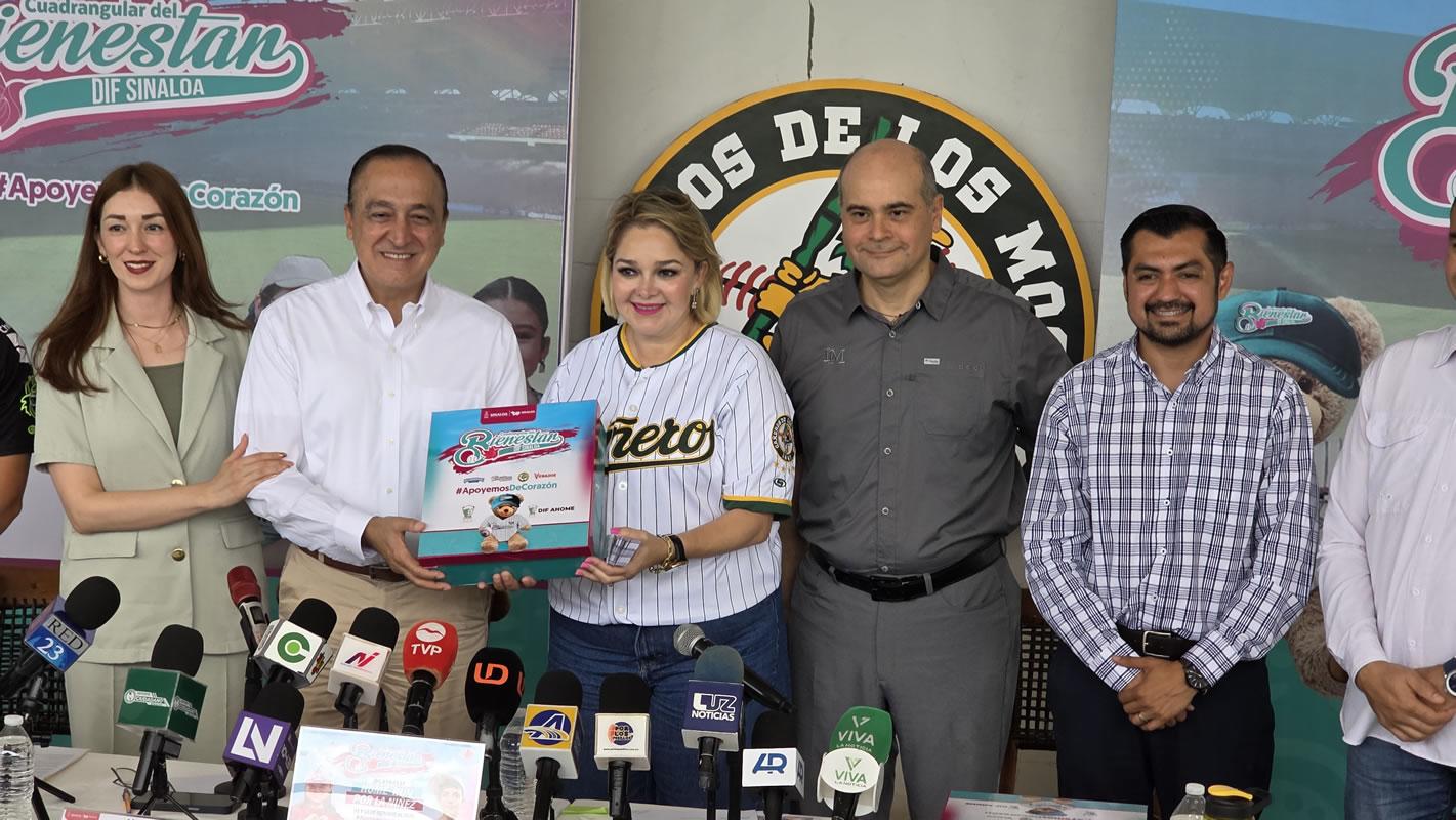 $!Beisbol con causa: Algodoneros y Cañeros se unen en el Cuadrangular del Bienestar 2025