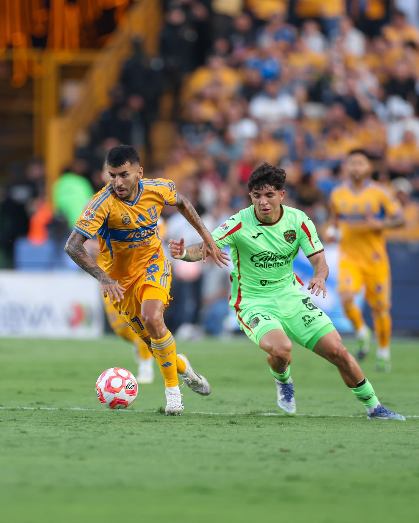 $!Tigres arranca con triunfo ante Juárez en el debut de Correa y el regreso de Gignac