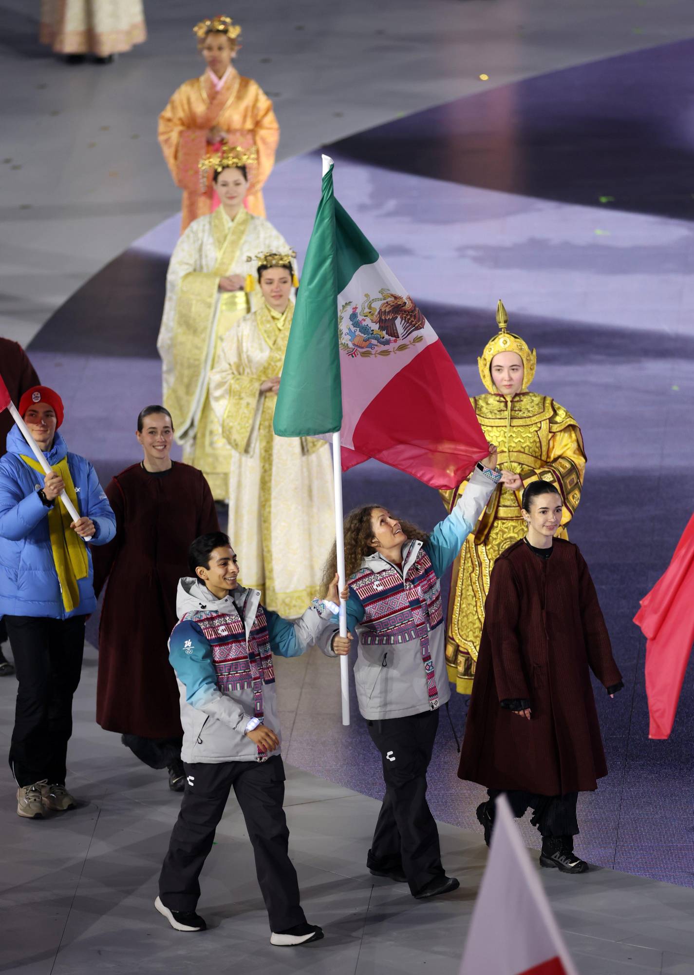 $!México se despide de Milano Cortina con Sarah Schleper y Donovan Carrillo como abanderados