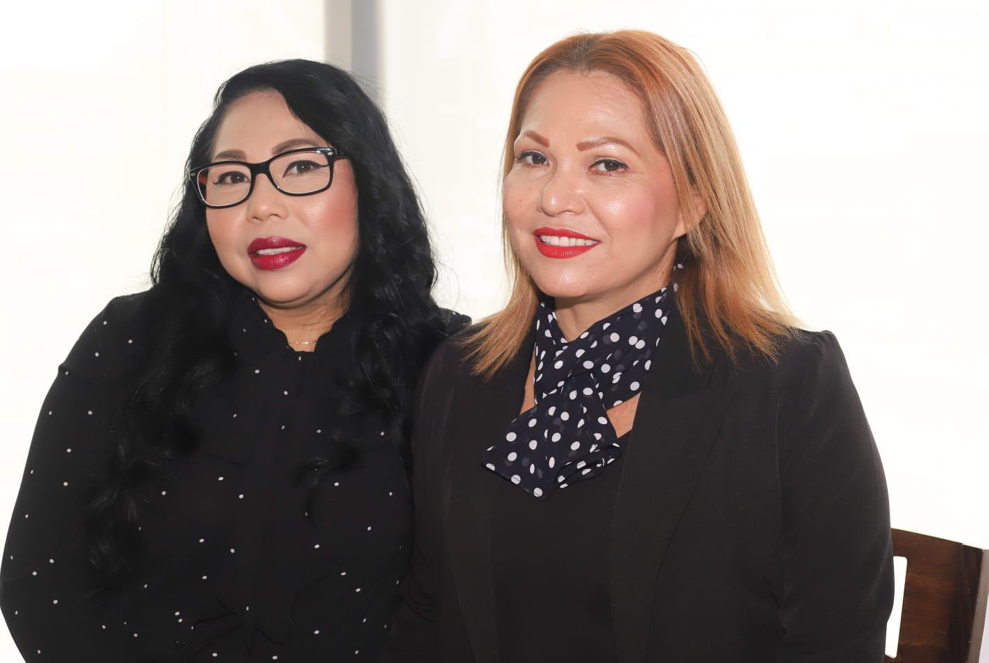 $!Lorenza Espiricueta y Mirsa Sotelo.