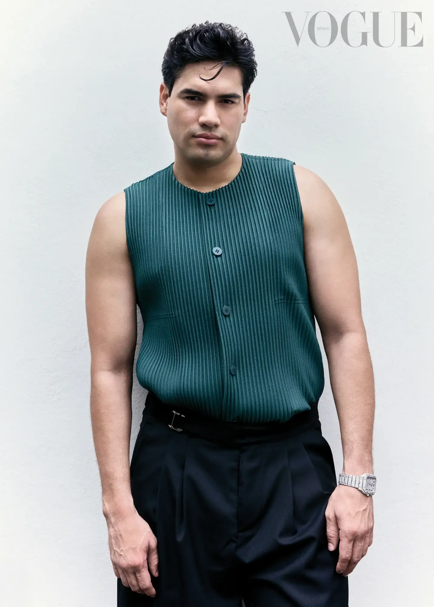 $!‘Zurdo’ Ramírez protagoniza la portada de Vogue Hombre de octubre