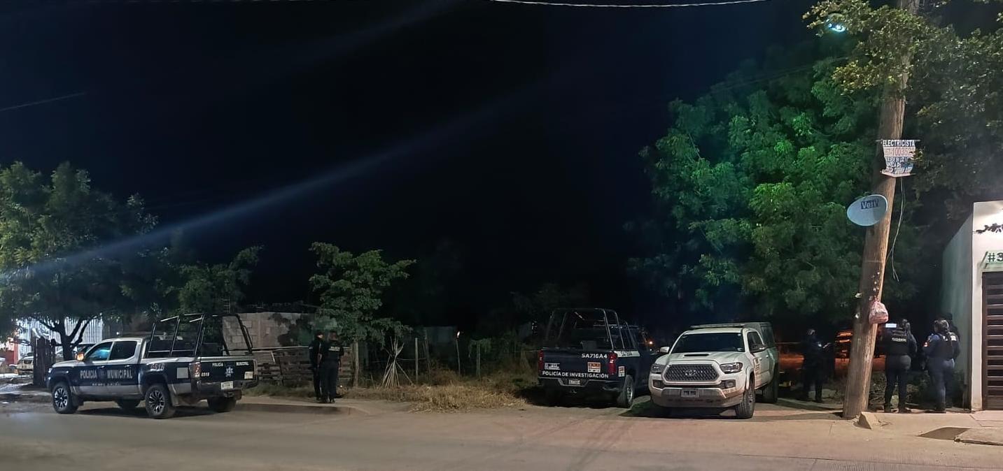 $!Privan de la vida a un hombre en una calle de la colonia 5 de febrero, en Navolato