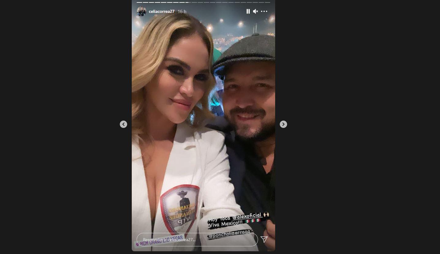 $!Belinda sube al escenario en pleno concierto de Nodal