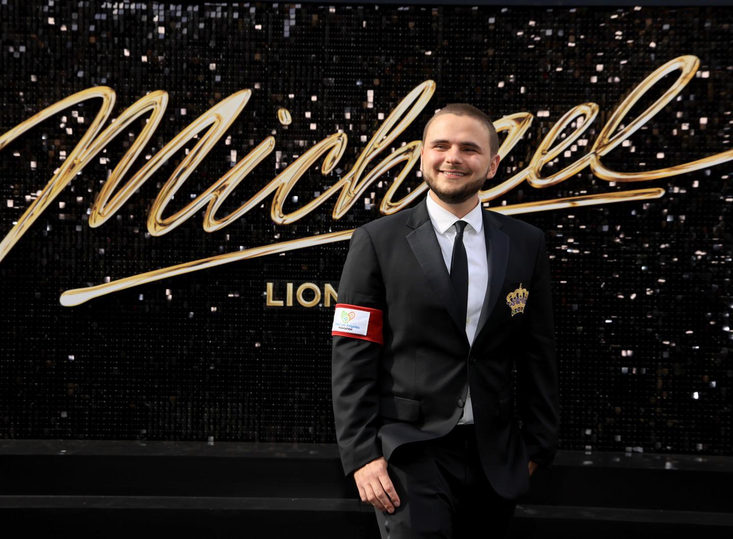 $!Michael Joseph Jackson, hijo del cantante también acudió a la premier.