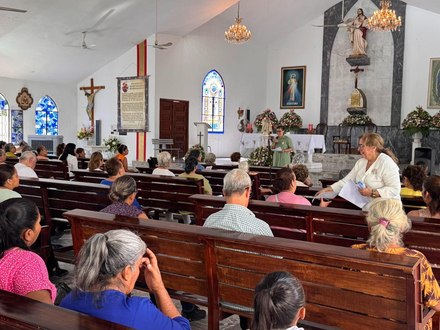 $!Recuerdan a desaparecidos en el encuentro mariano de la Fiesta de la Virgen del Rosario