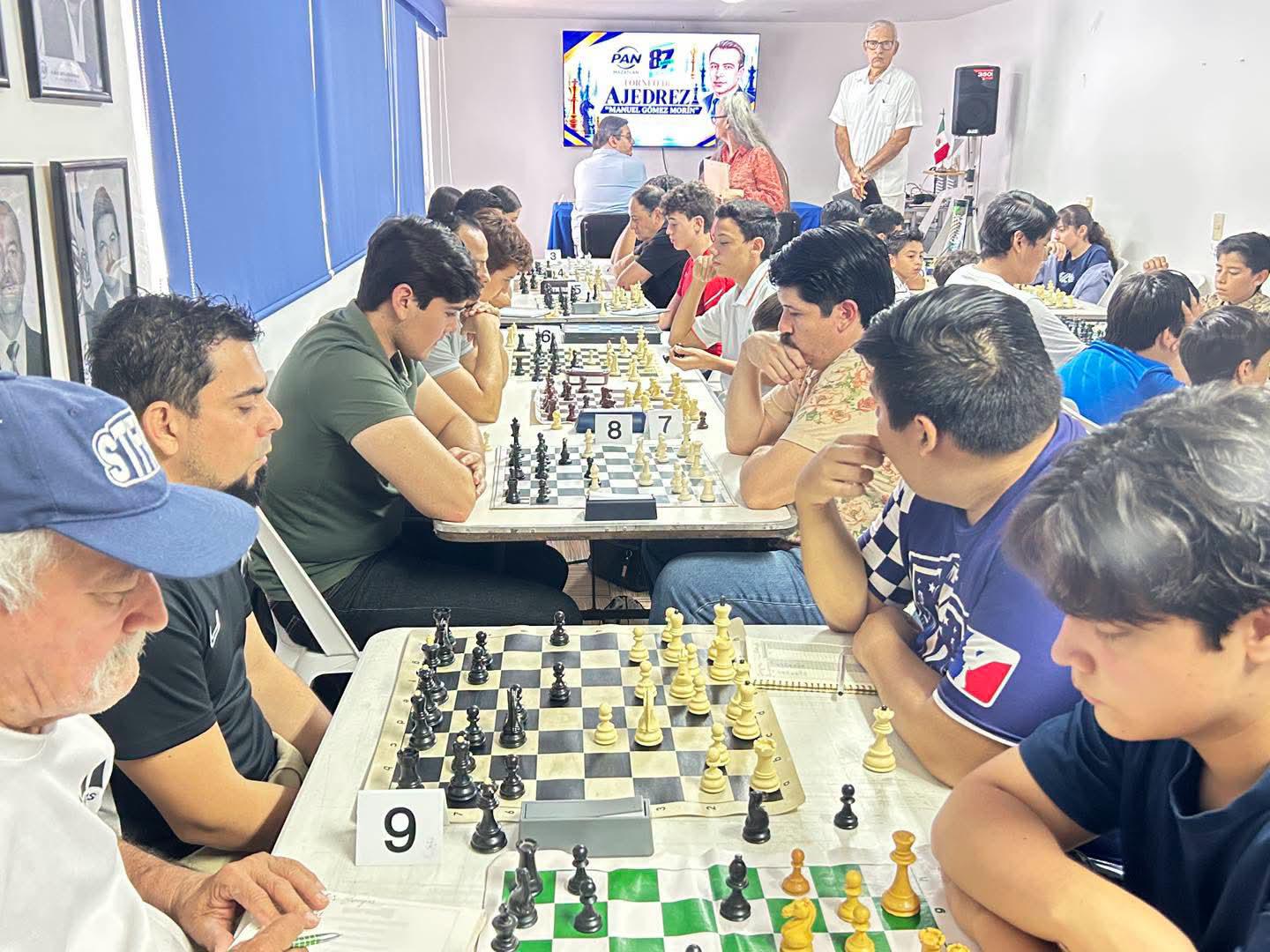 $!Arranca el Torneo de Ajedrez Manuel Gómez Morín con cupo lleno en Mazatlán