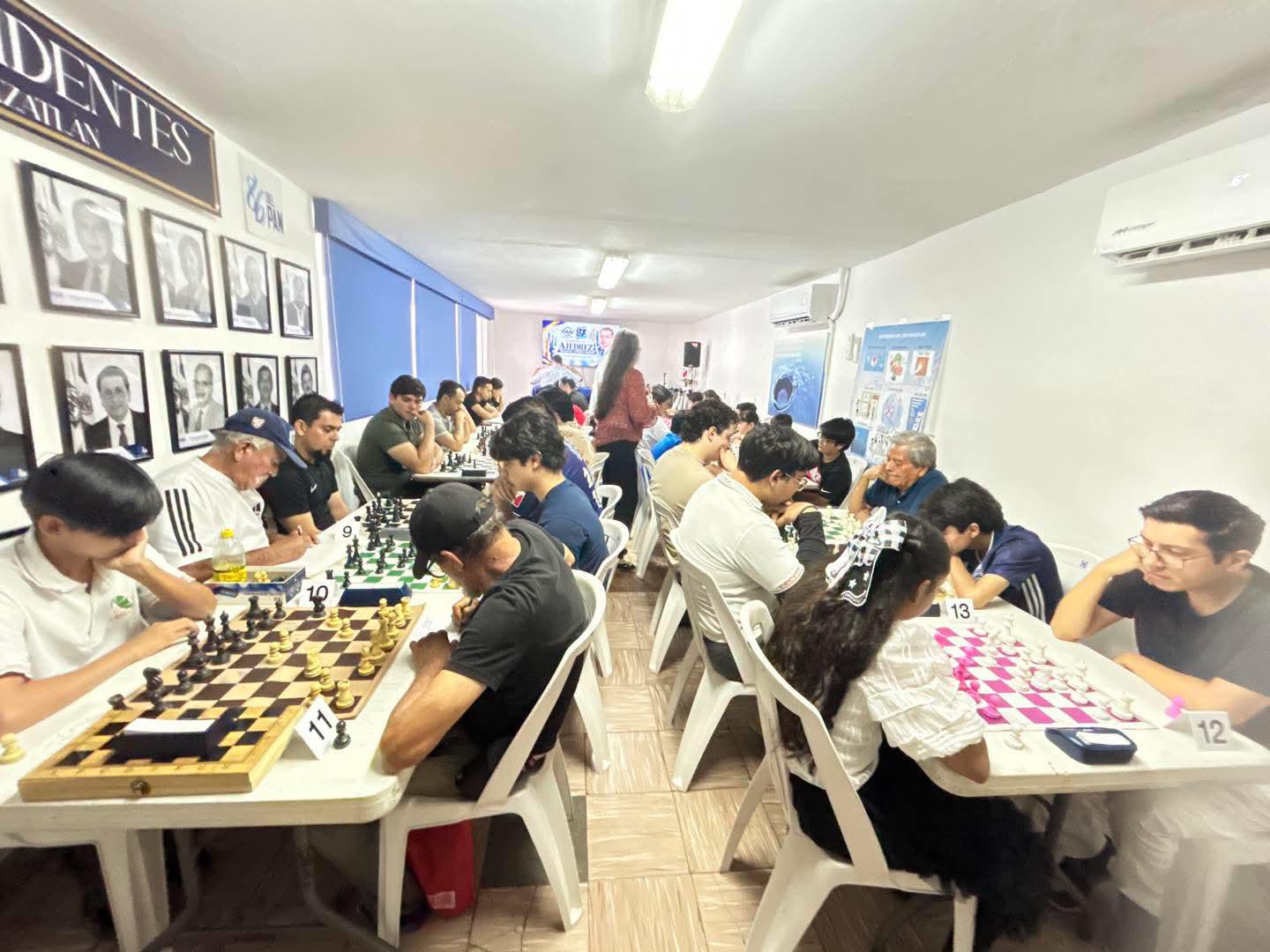 $!Arranca el Torneo de Ajedrez Manuel Gómez Morín con cupo lleno en Mazatlán