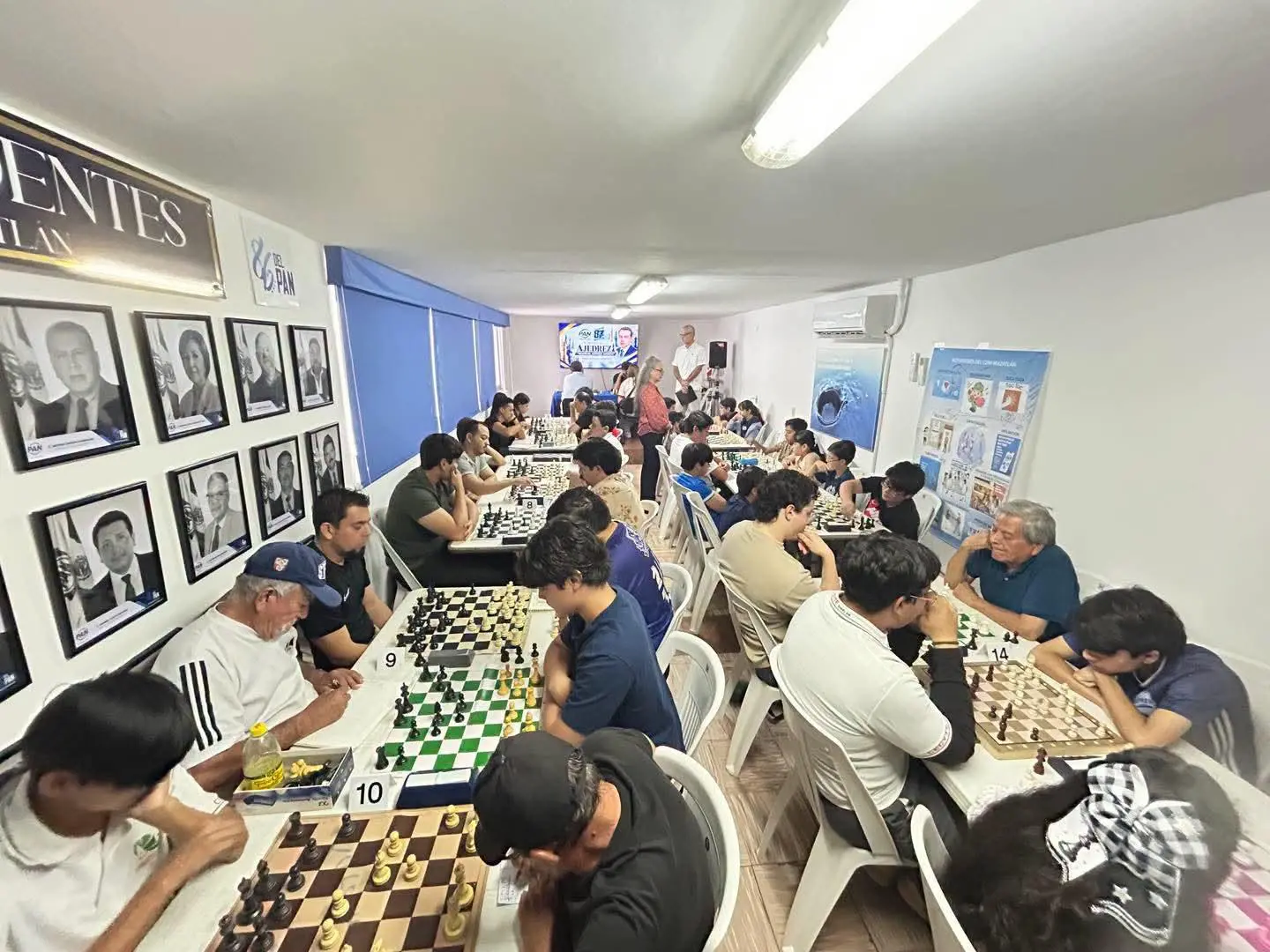 $!Arranca el Torneo de Ajedrez Manuel Gómez Morín con cupo lleno en Mazatlán
