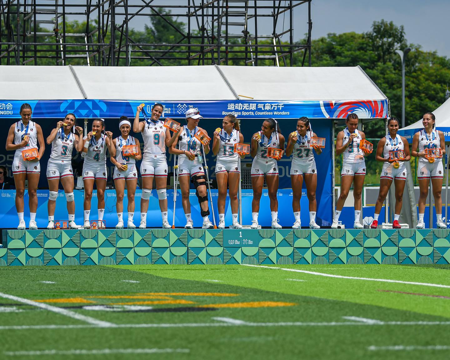 $!México, bicampeón de flag football en los Juegos Mundiales