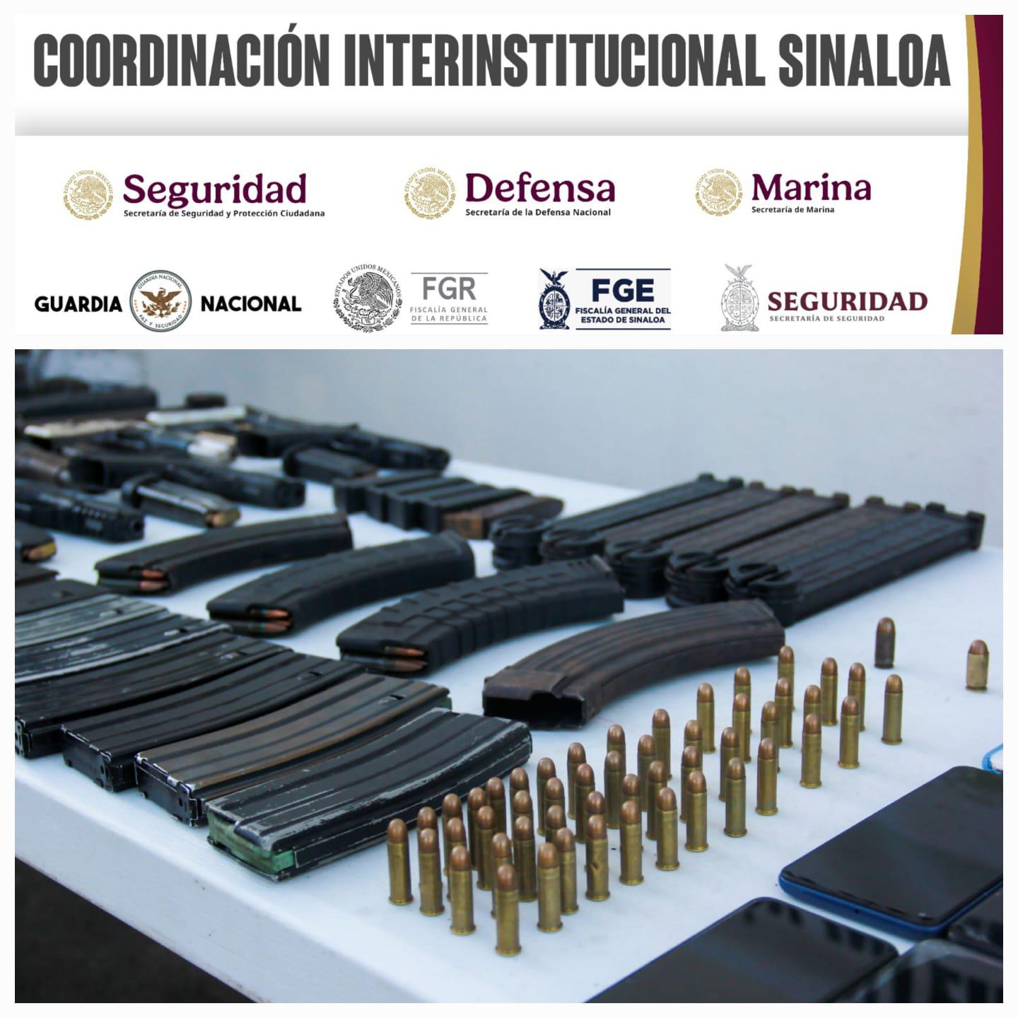 $!Aseguran armas, drogas y 120 mil pesos en operativo al interior del penal de Aguaruto