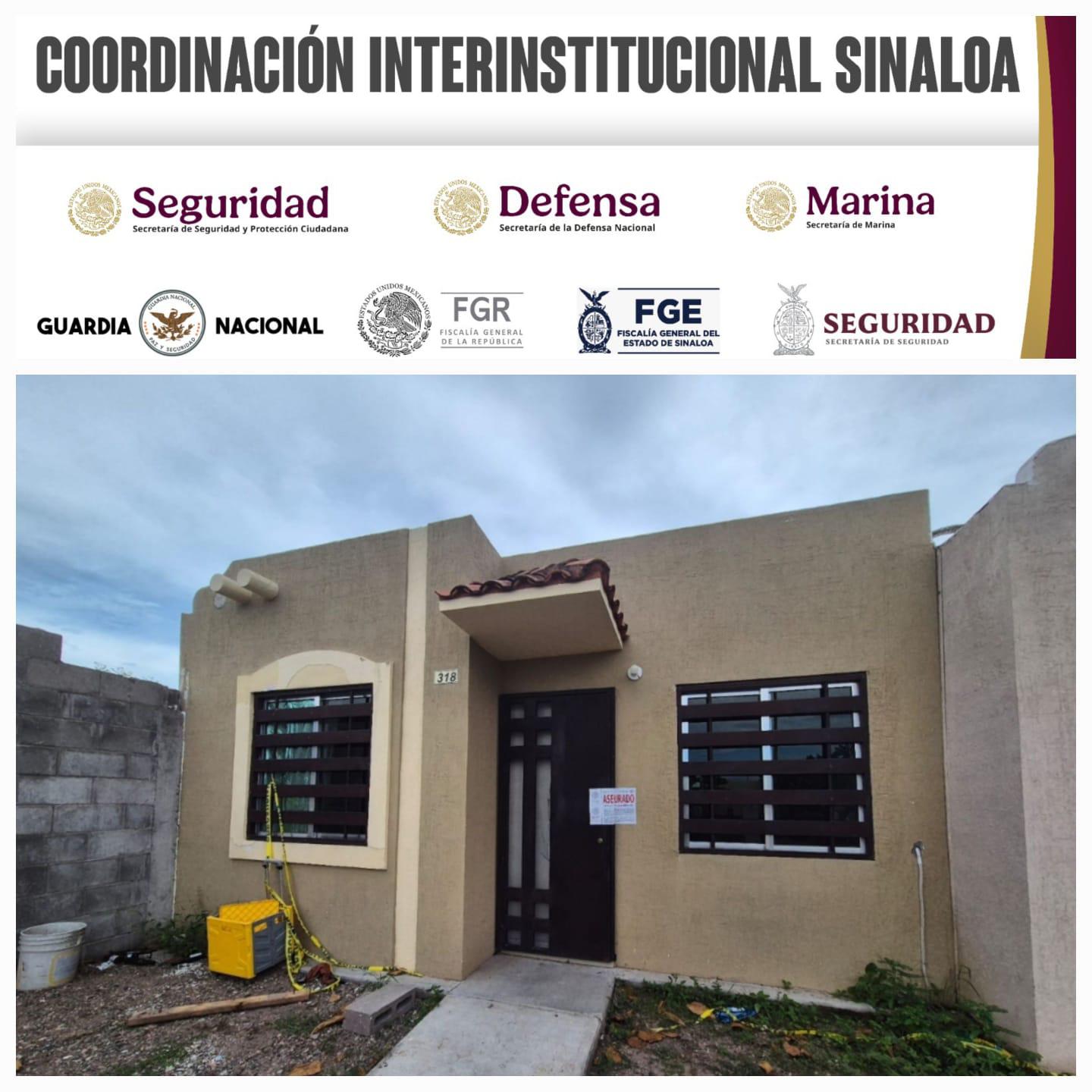 $!Cateo en Culiacán: aseguran drogas, armas y artefactos explosivos en fraccionamiento Stanza Córcega