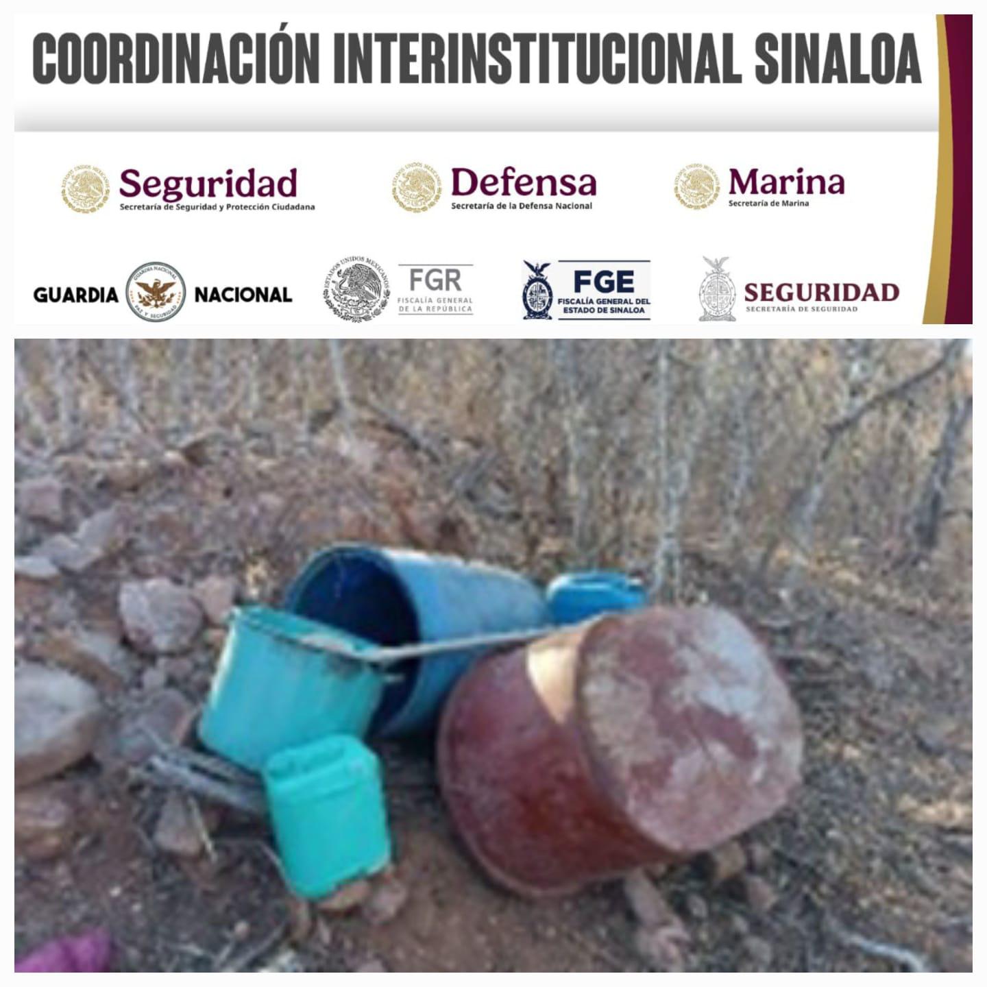 $!Deshabilitan 13 laboratorios clandestinos en Culiacán y Cosalá