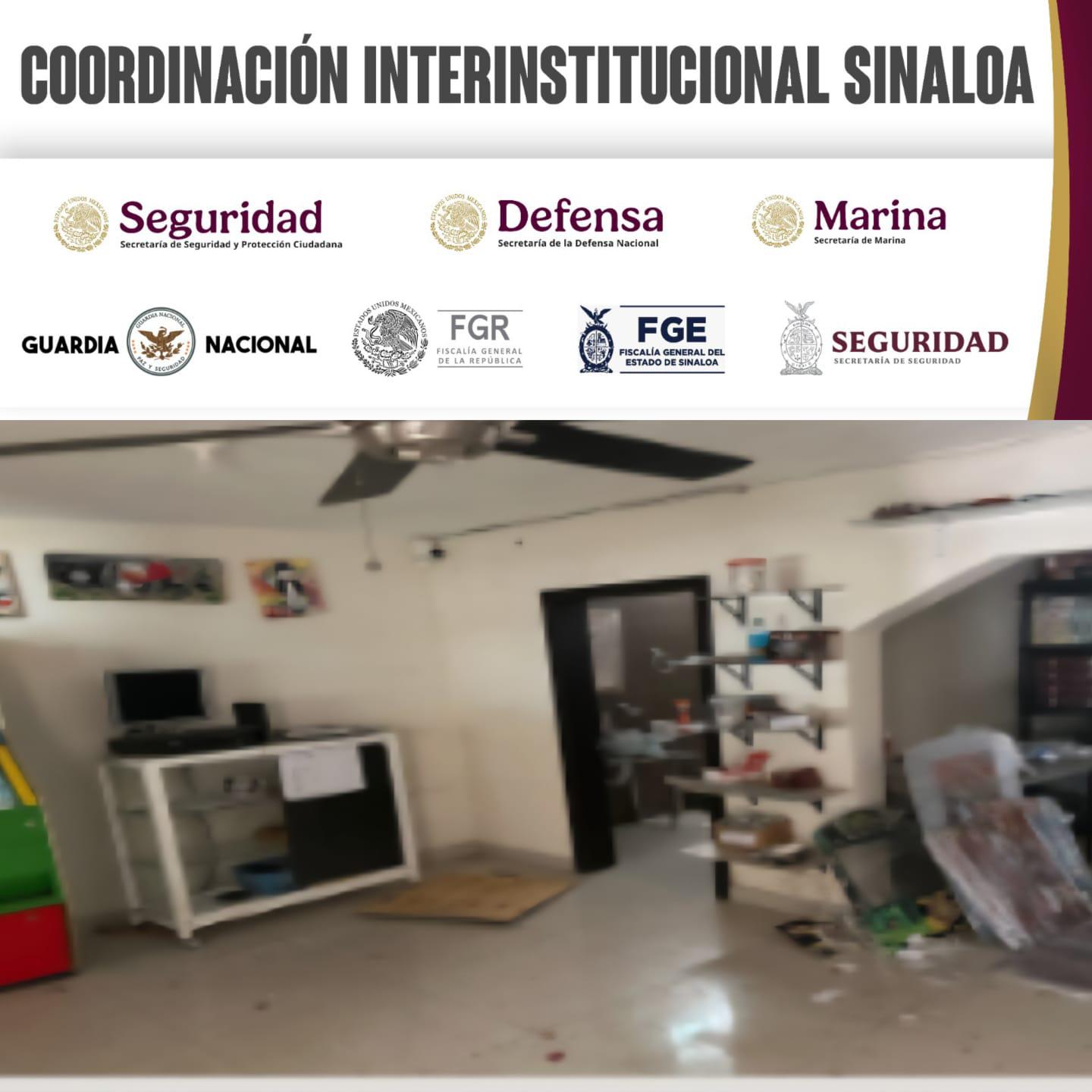 $!Catean dos domicilios y aseguran maquinitas tragamonedas y otros objetos delictivos en Culiacán