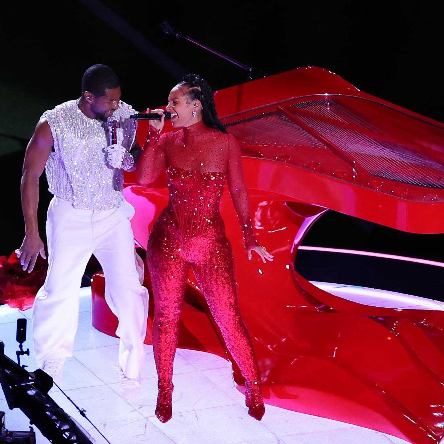 $!Alicia Keys fue la primera sorpresa de la noche interpretando con ella If I Ain’t Got You y May Boo.