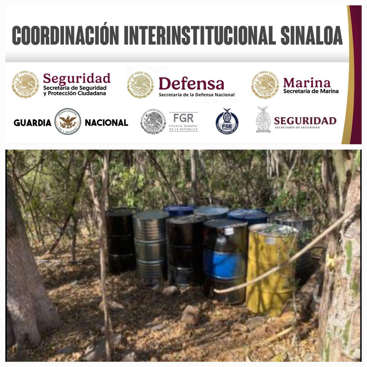 $!Inhabilitan 14 laboratorios para la elaboración de drogas en Sinaloa