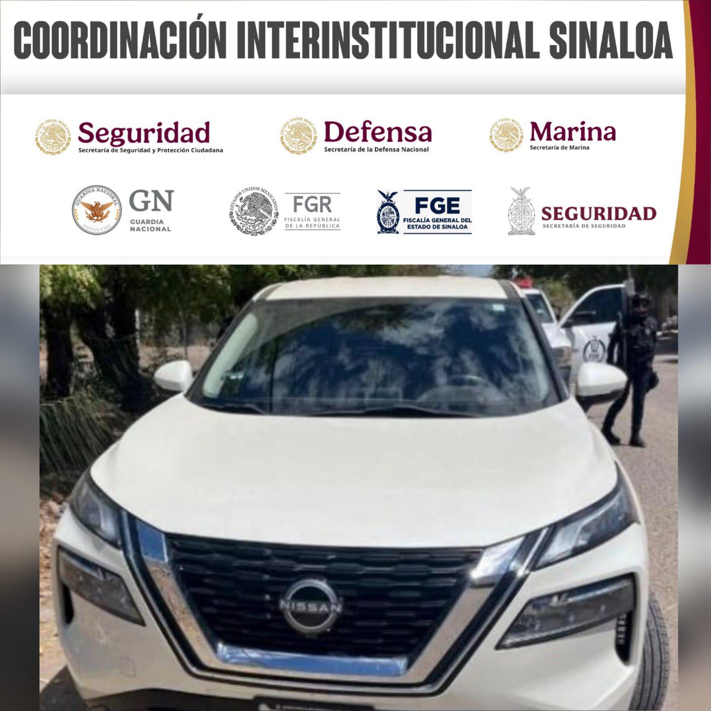 $!Aseguran dos automóviles con reporte de robo en la sindicatura de Costa Rica, Culiacán