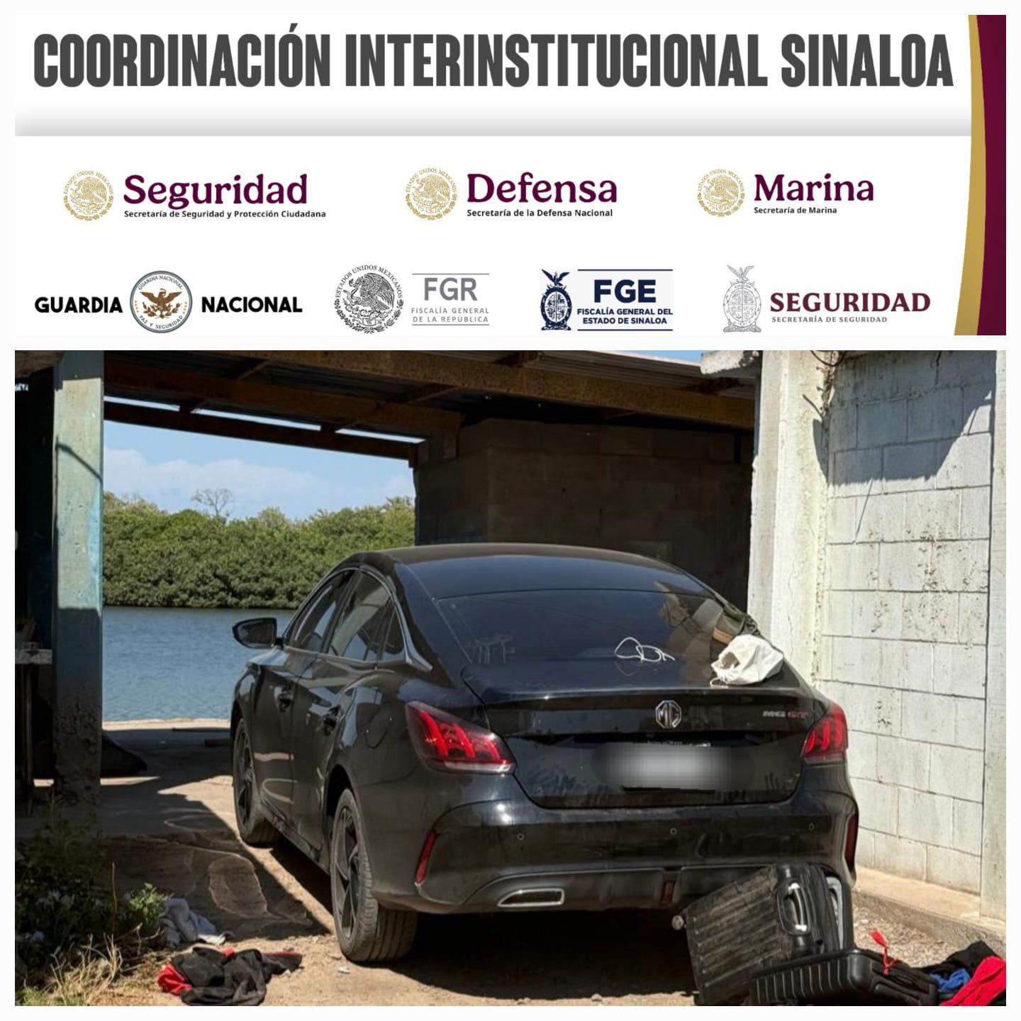 $!Detienen a 2 hombres y a un menor de edad, además aseguran arsenal, granadas y unidades blindadas en Navolato