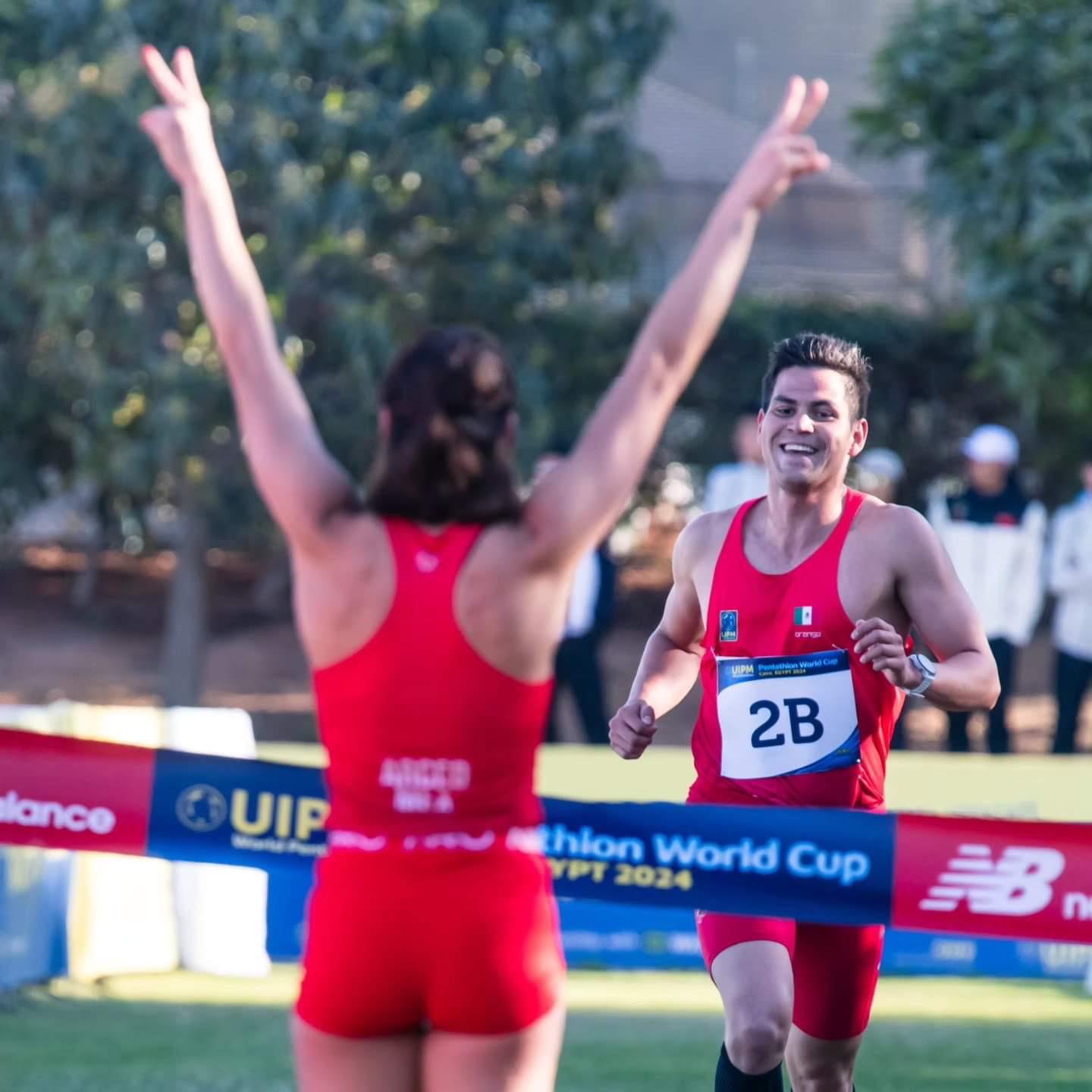 $!Mariana Arceo y Duilio Carrillo se coronan en Copa del Mundo Egipto 2024