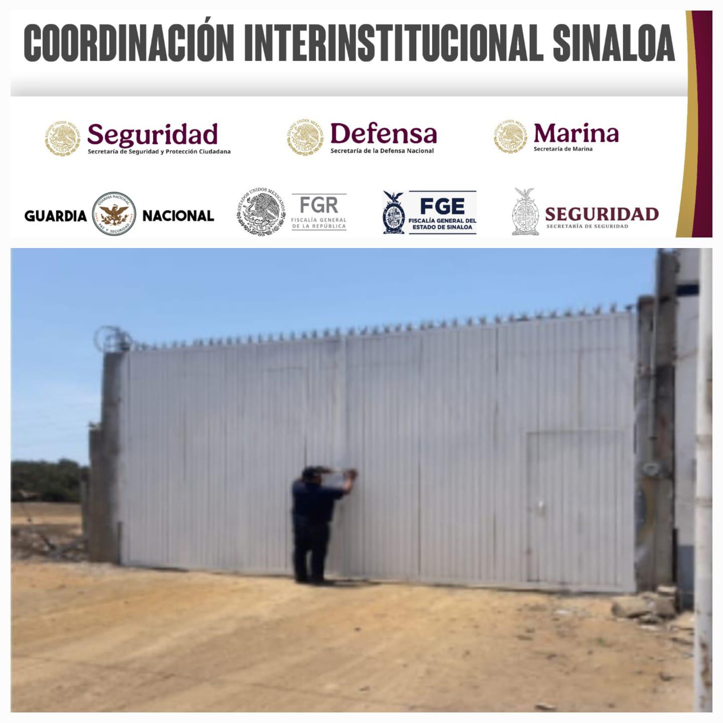 $!Aseguran combustible, vehículos y armas en Mazatlán tras cateo