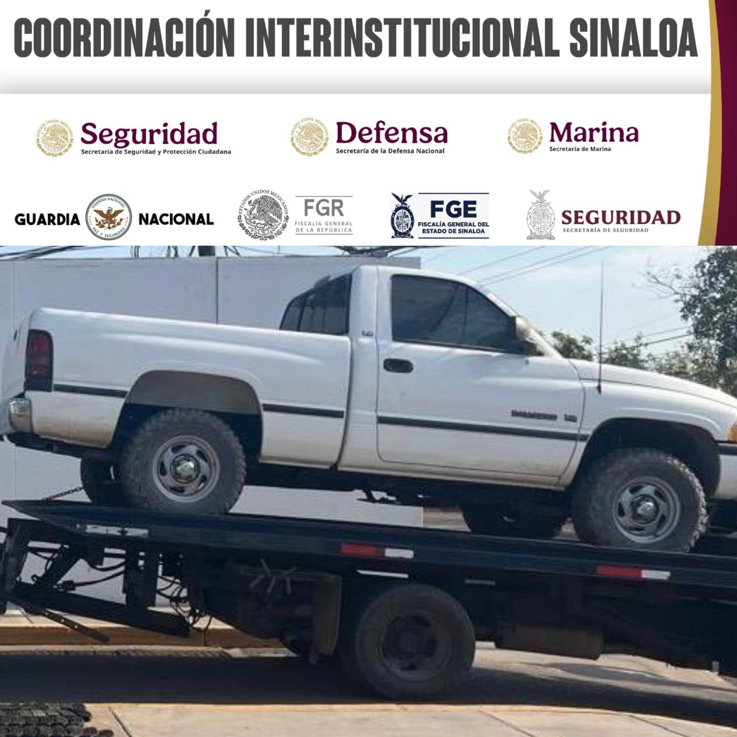 $!Aseguran arsenal y vehículos blindados tras detención de un hombre en Culiacán