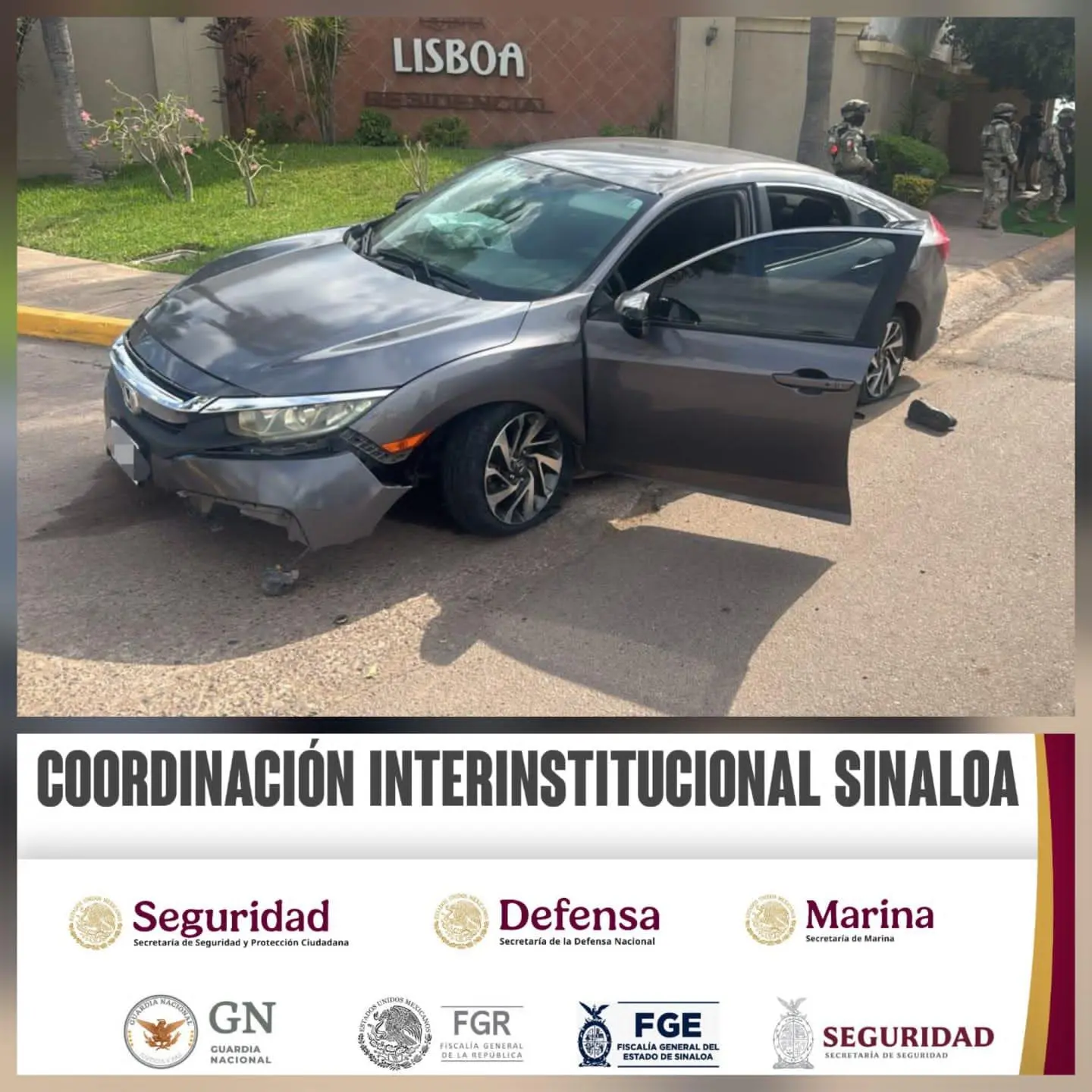 $!Dos detenidos y armas aseguradas deja persecución y tiroteo al norte de Culiacán