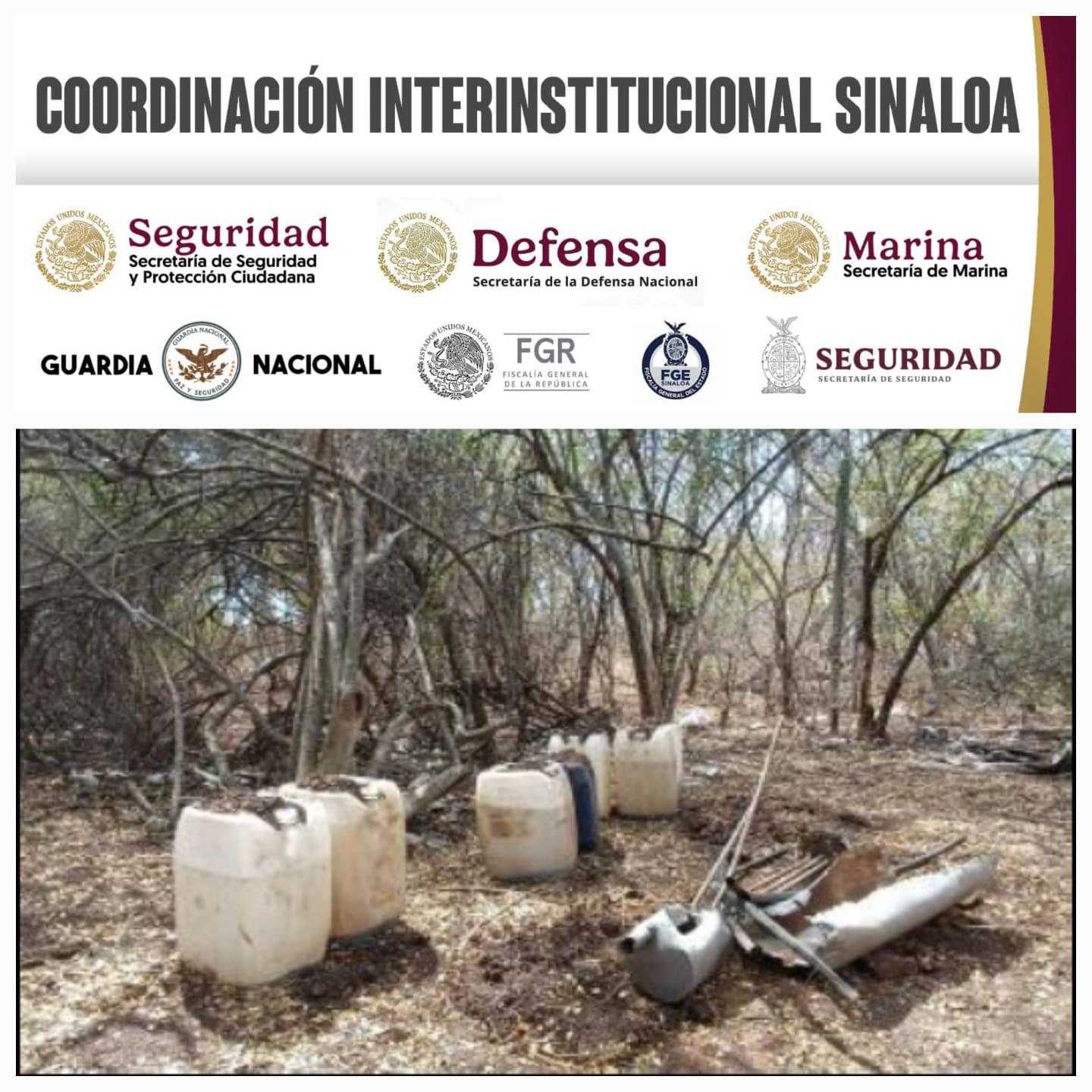 $!Inhabilitan 14 laboratorios para la elaboración de drogas en Sinaloa