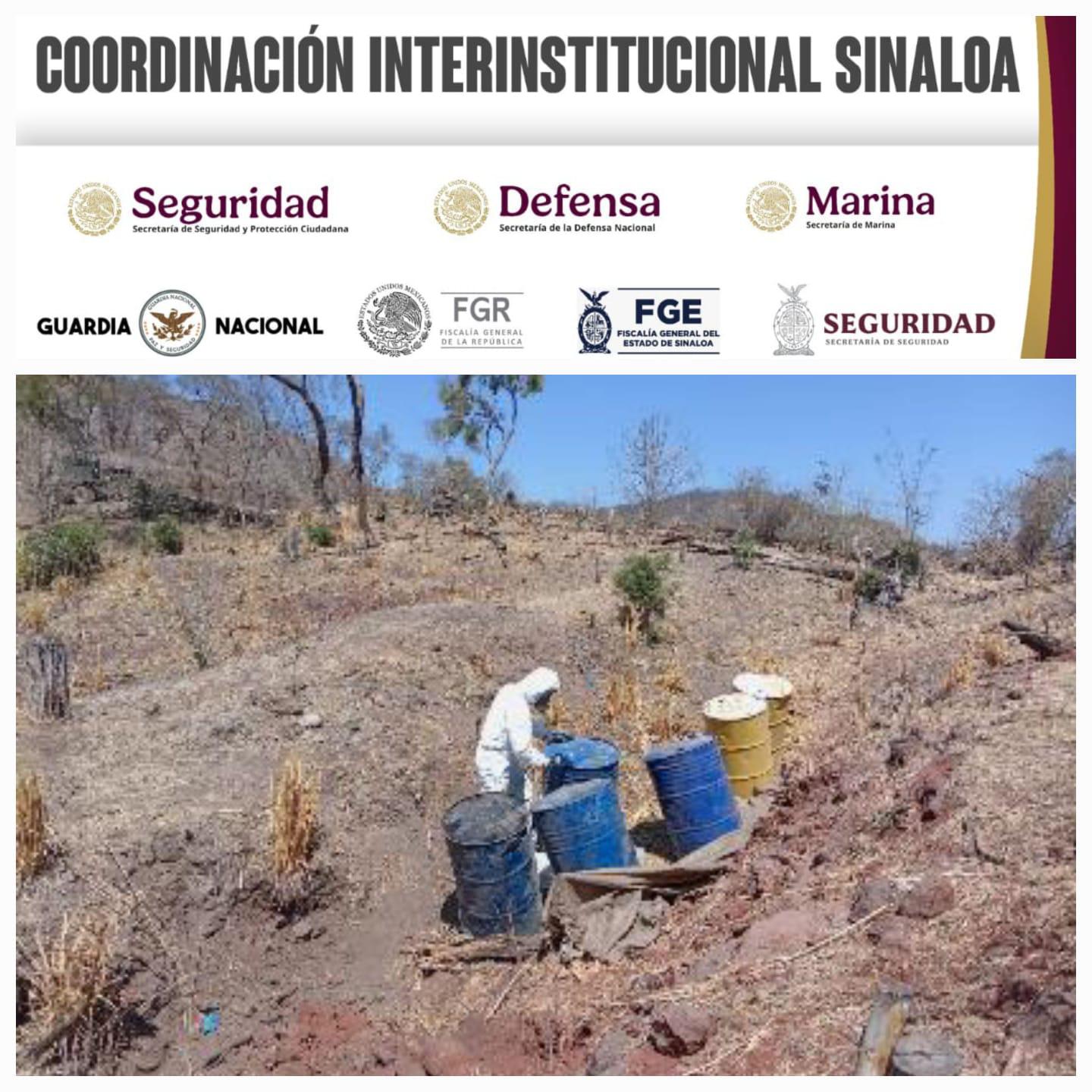 $!Desmantelan 19 laboratorios clandestinos de droga en Culiacán, Cosalá y Navolato