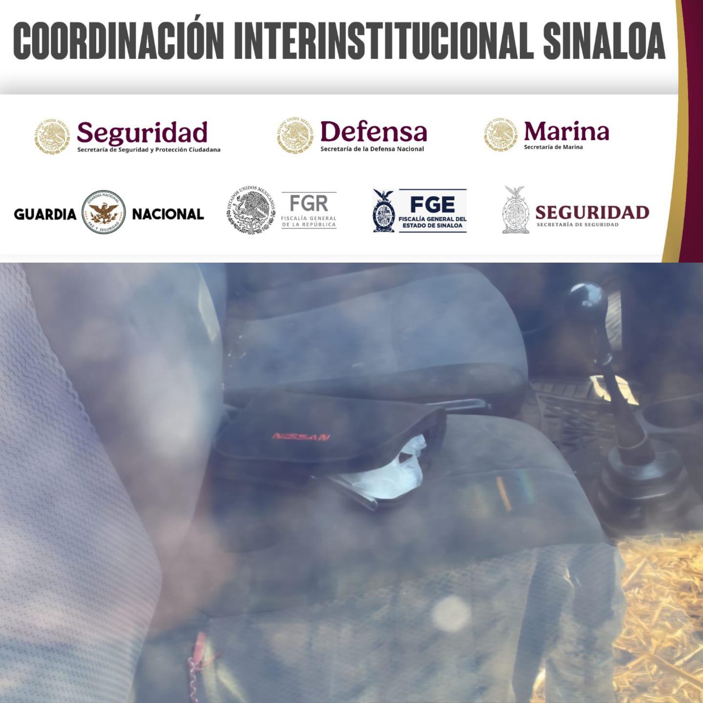 $!Ejército asegura vehículos, droga y más de una tonelada de sustancias químicas en Mocorito
