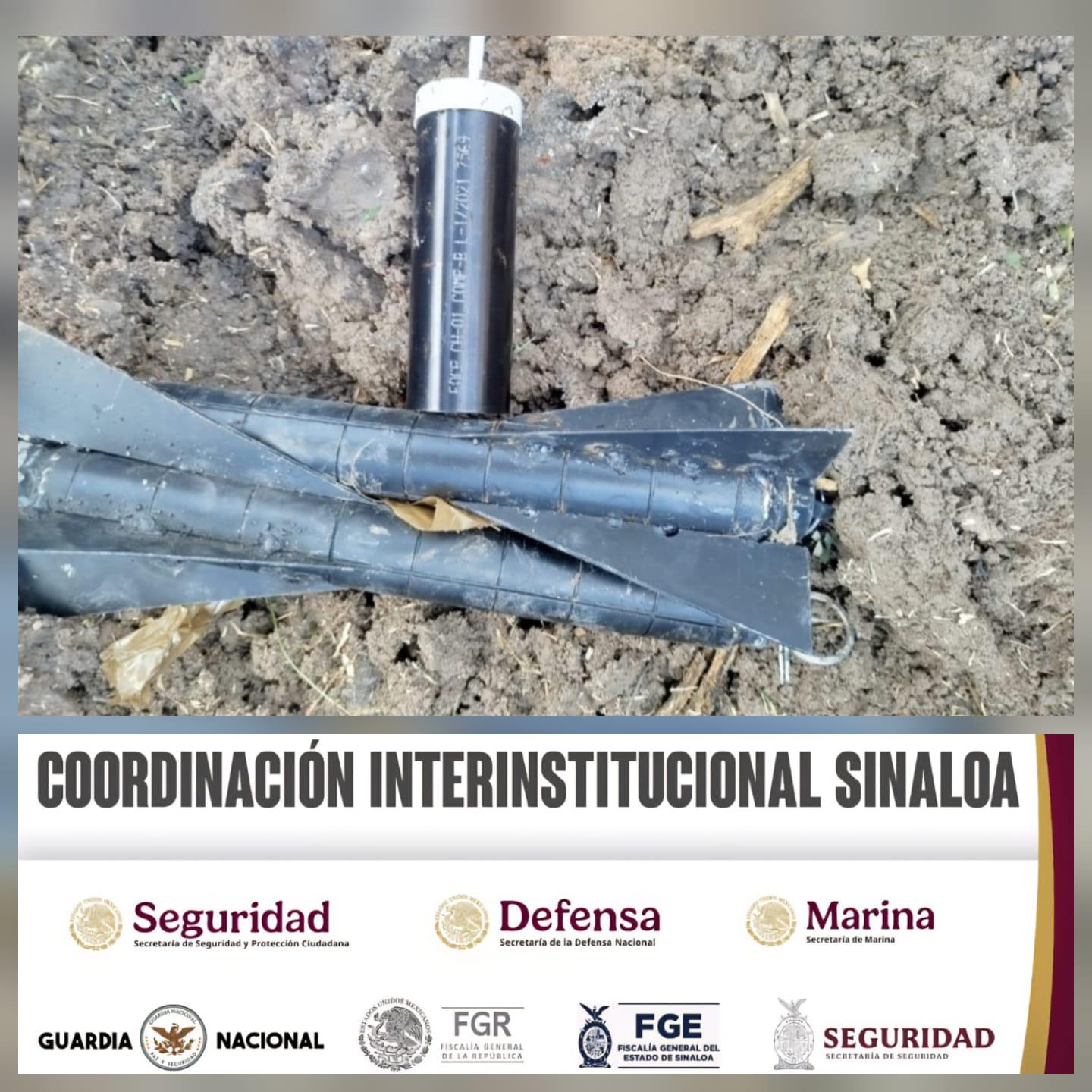 $!Ejército asegura vehículos y explosivos en El Tamarindo y Culiacancito