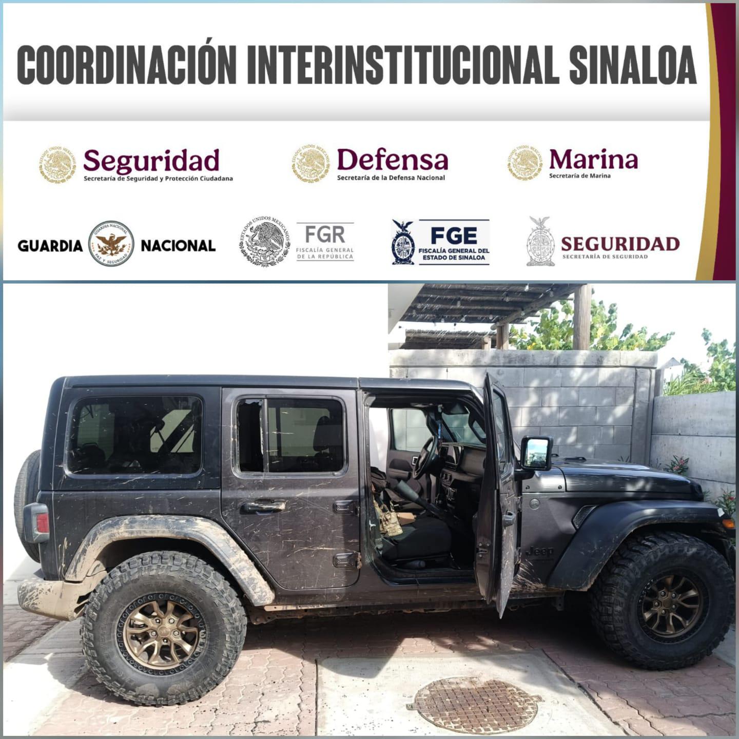 $!Detienen a cinco hombres y aseguran tres vehículos en privadas de Nuevo Altata, Navolato