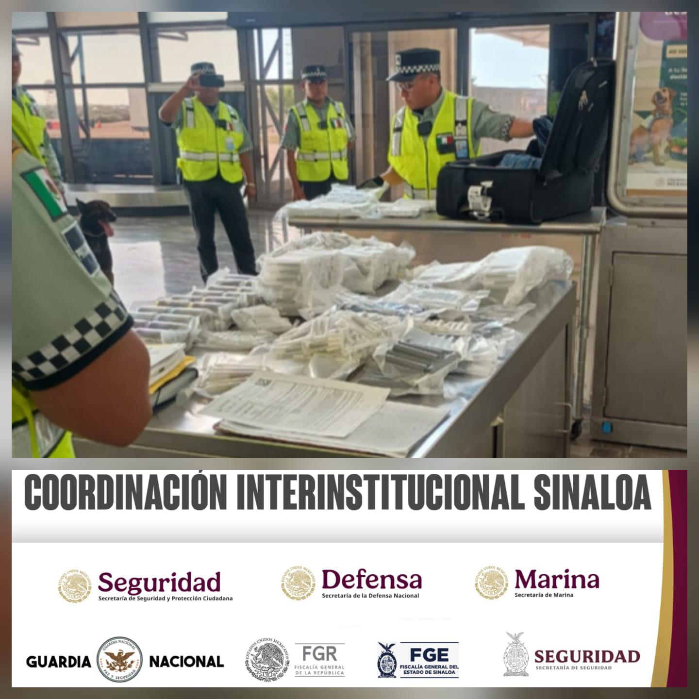 $!Detienen a hombre con más de cuatro kilos de mariguana en el aeropuerto de Los Mochis