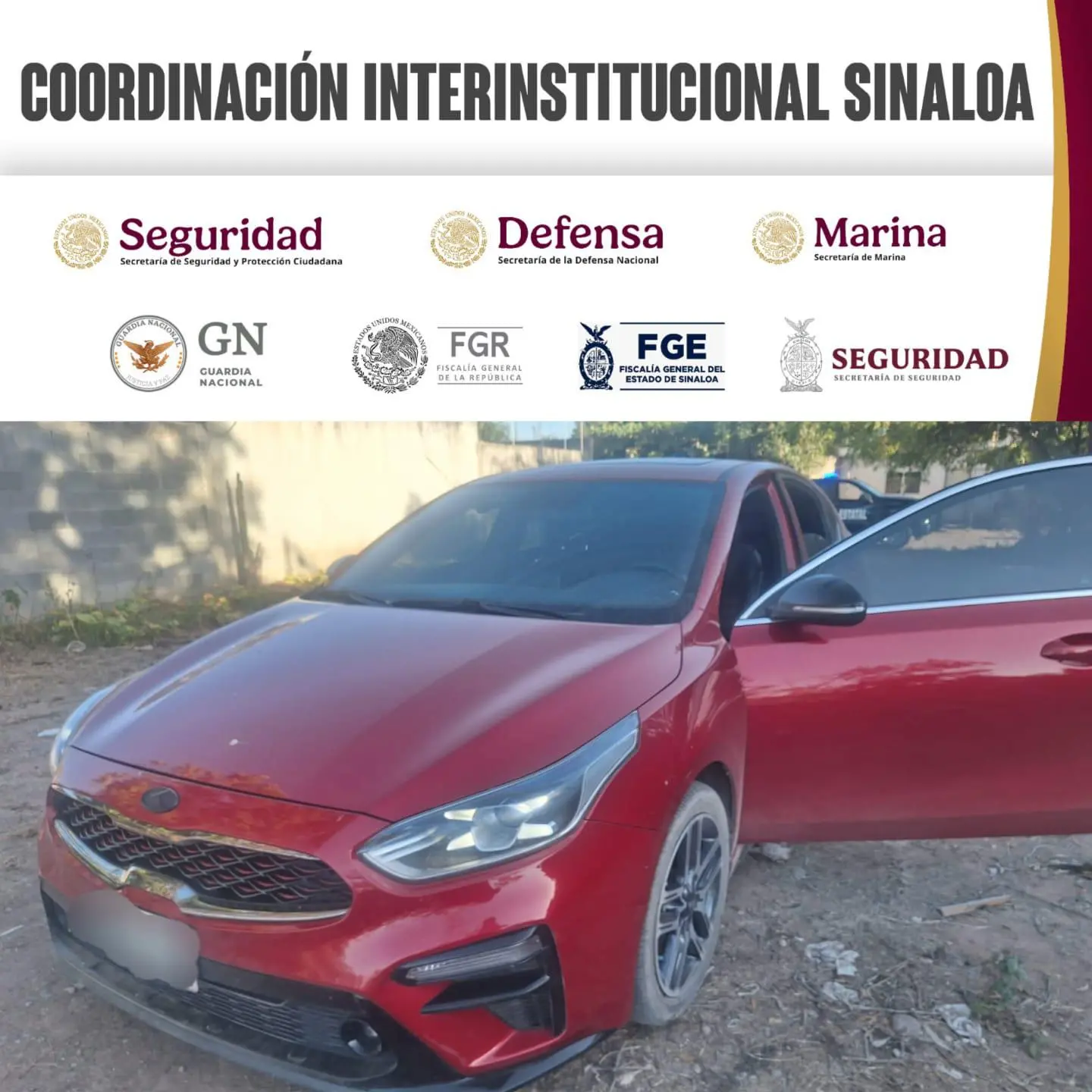 $!Autoridades recuperan 4 vehículos recién robados en distintos hechos en Culiacán