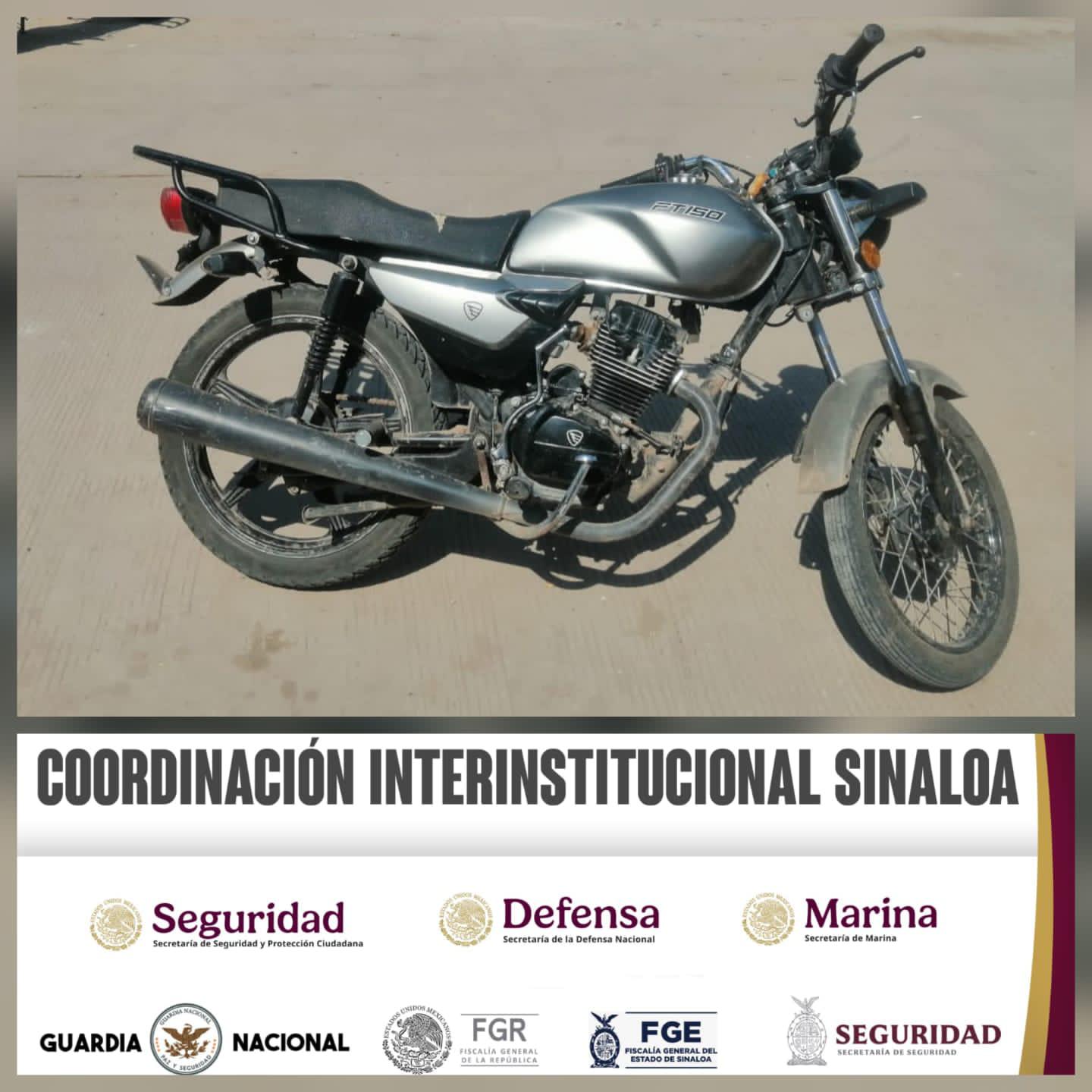 $!Recuperan camioneta y motocicleta con reporte de robo en Culiacán