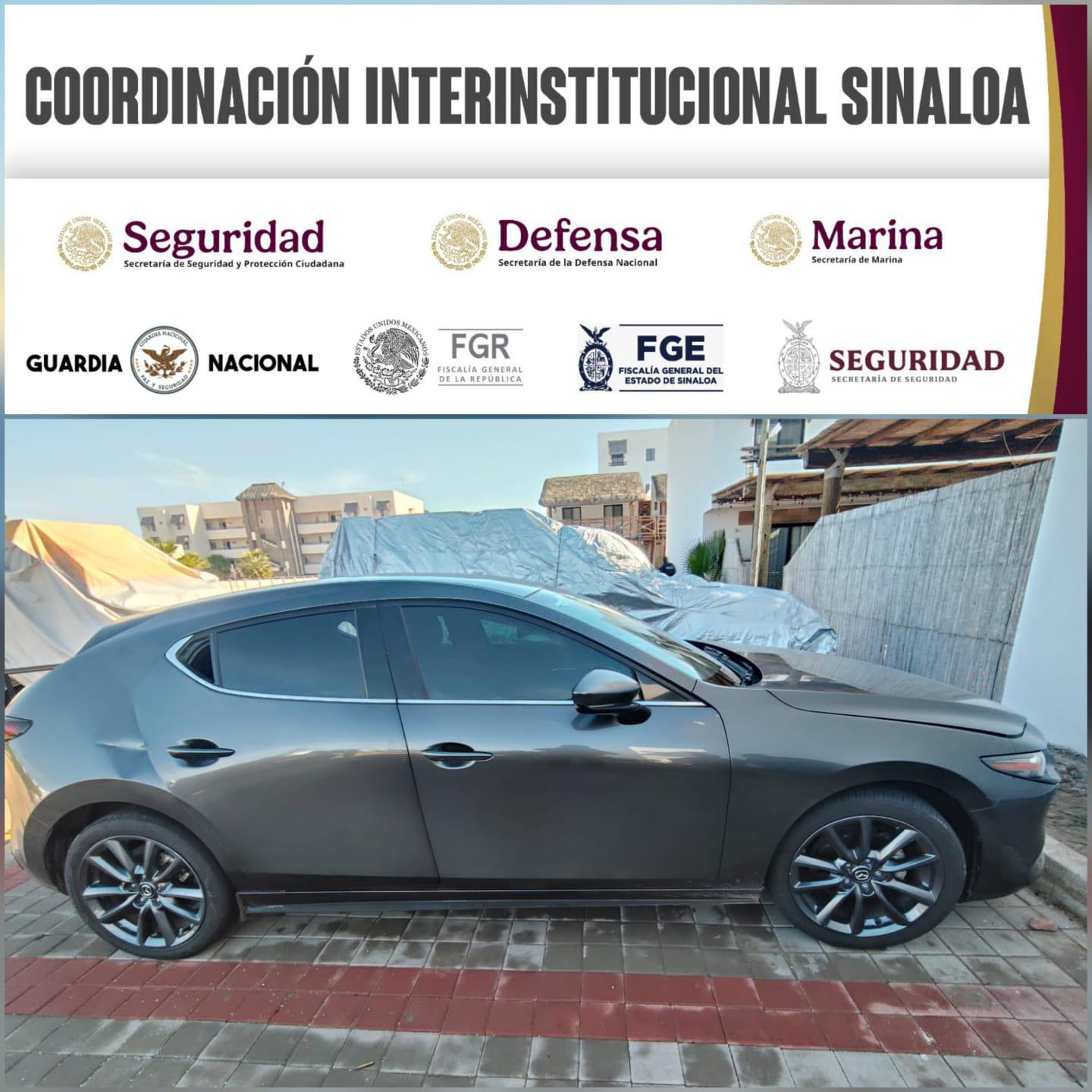 $!Detienen a cinco hombres y aseguran tres vehículos en privadas de Nuevo Altata, Navolato