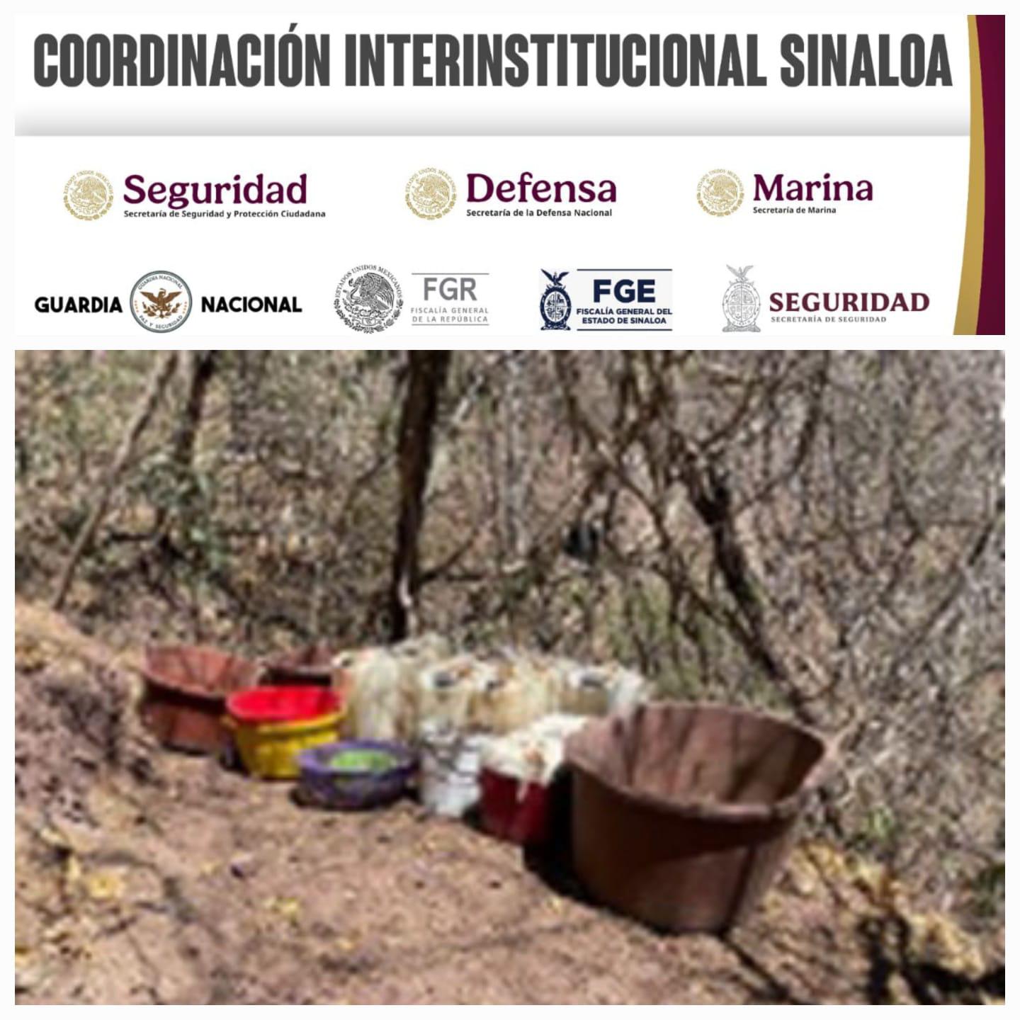 $!Deshabilitan 13 laboratorios clandestinos en Culiacán y Cosalá