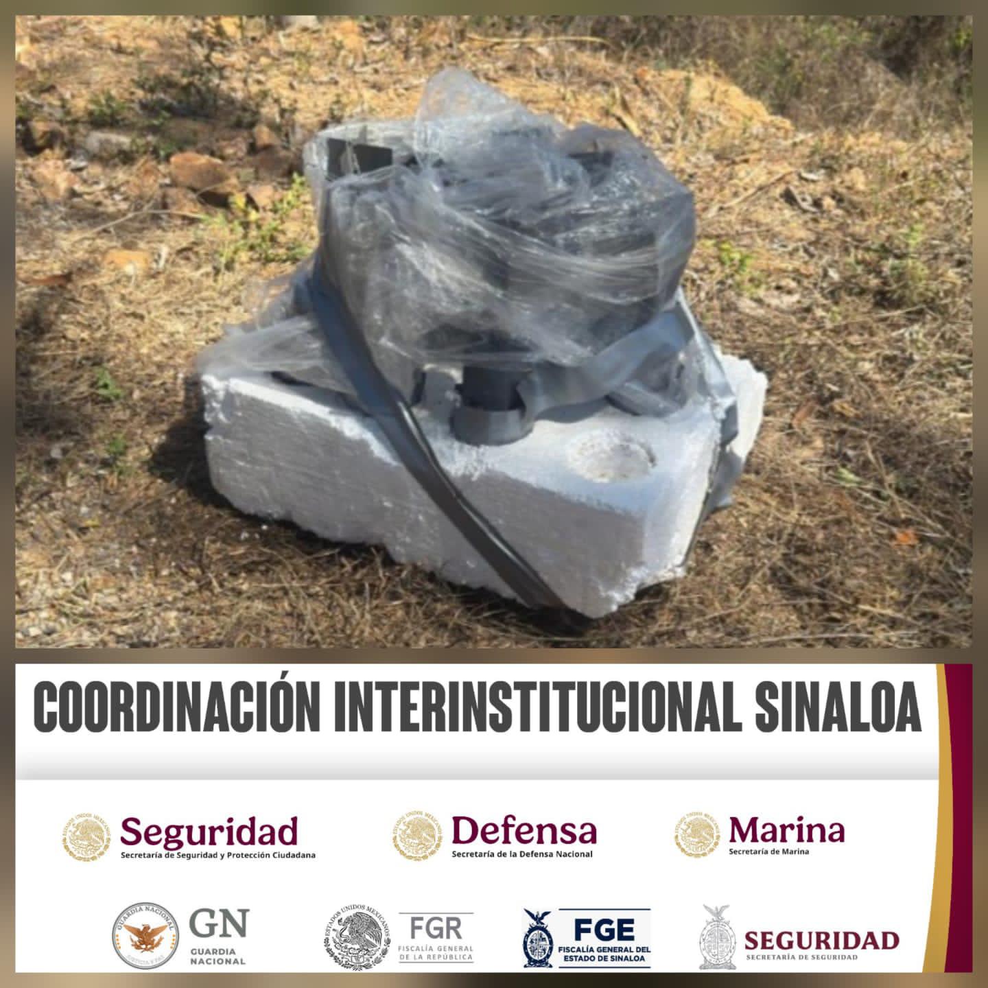 $!Aseguran 11 artefactos explosivos en el municipio de Concordia