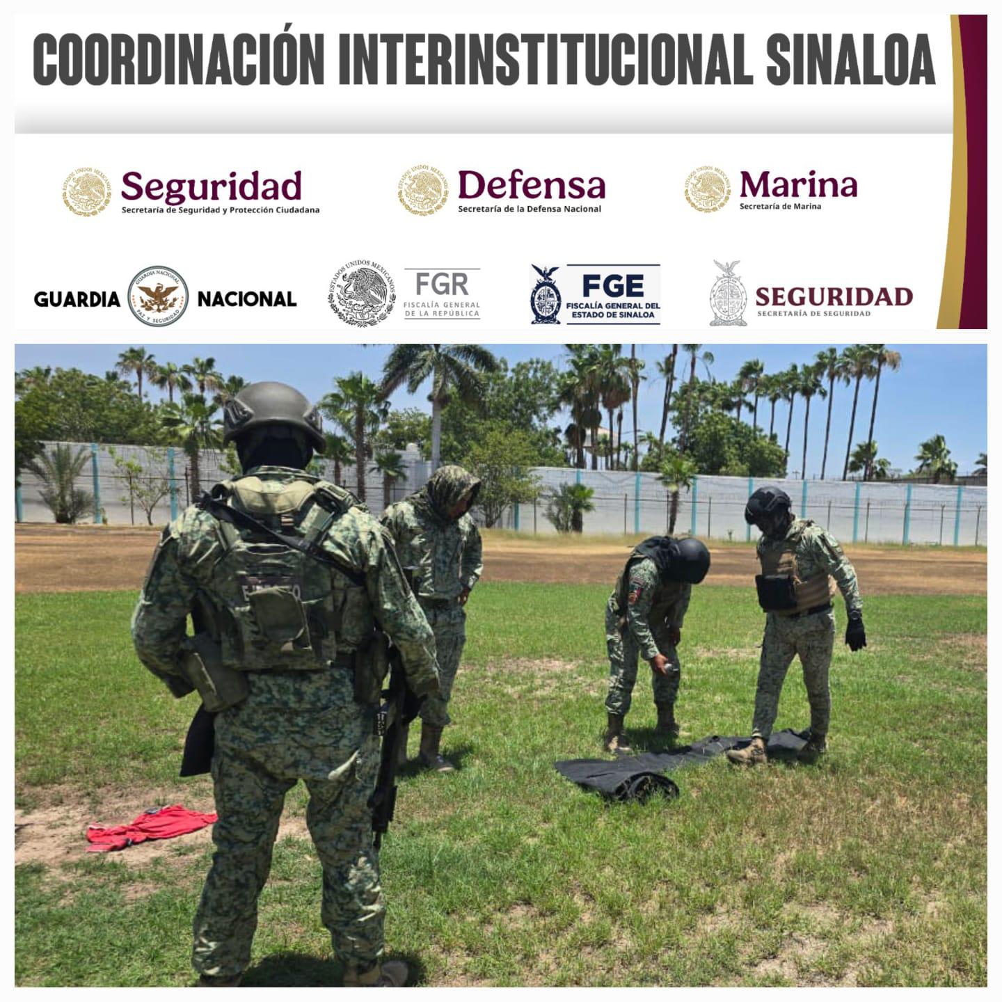 $!Aseguran armas, drogas y 120 mil pesos en operativo al interior del penal de Aguaruto