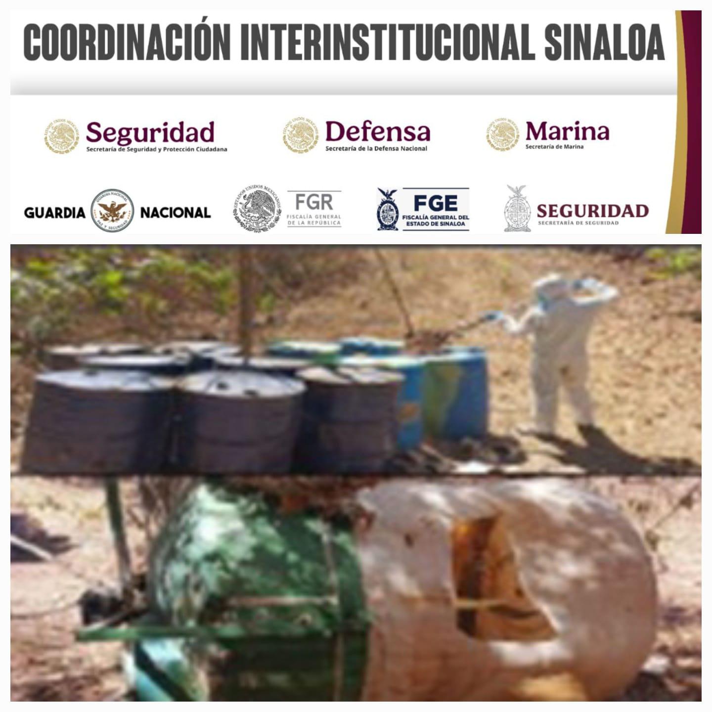 $!Deshabilitan 13 laboratorios clandestinos en Culiacán y Cosalá