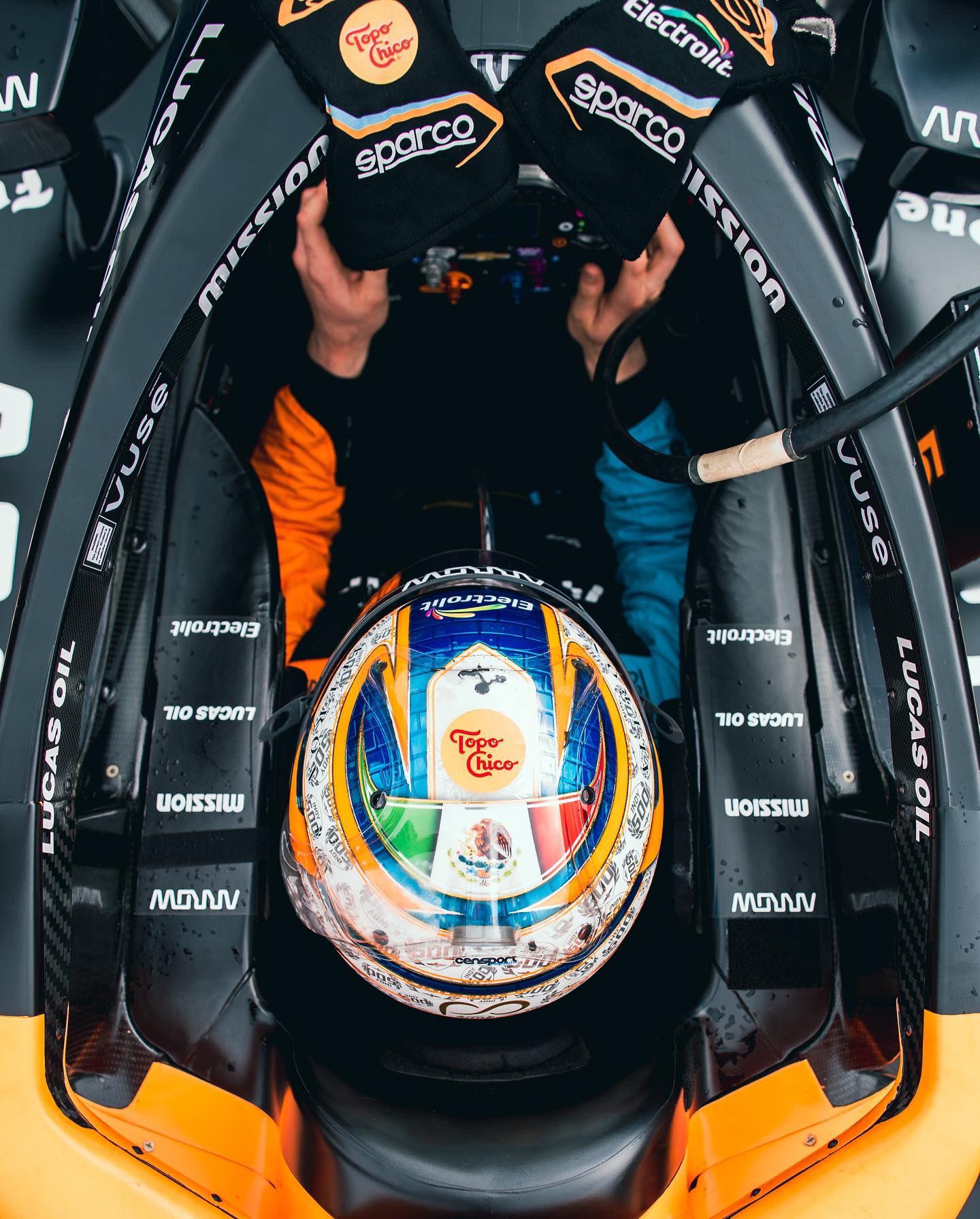 $!El mexicano Pato O’Ward obtiene el segundo puesto en las 500 millas de Indianápolis