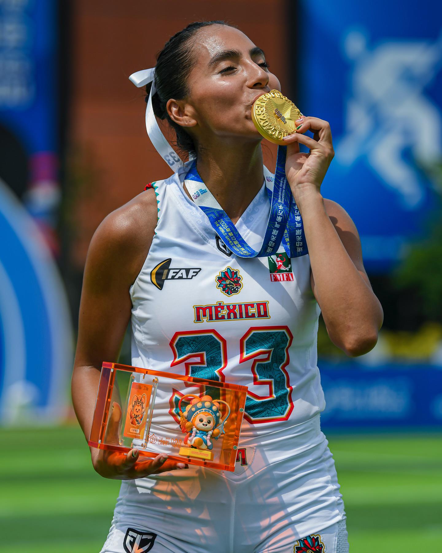 $!México, bicampeón de flag football en los Juegos Mundiales
