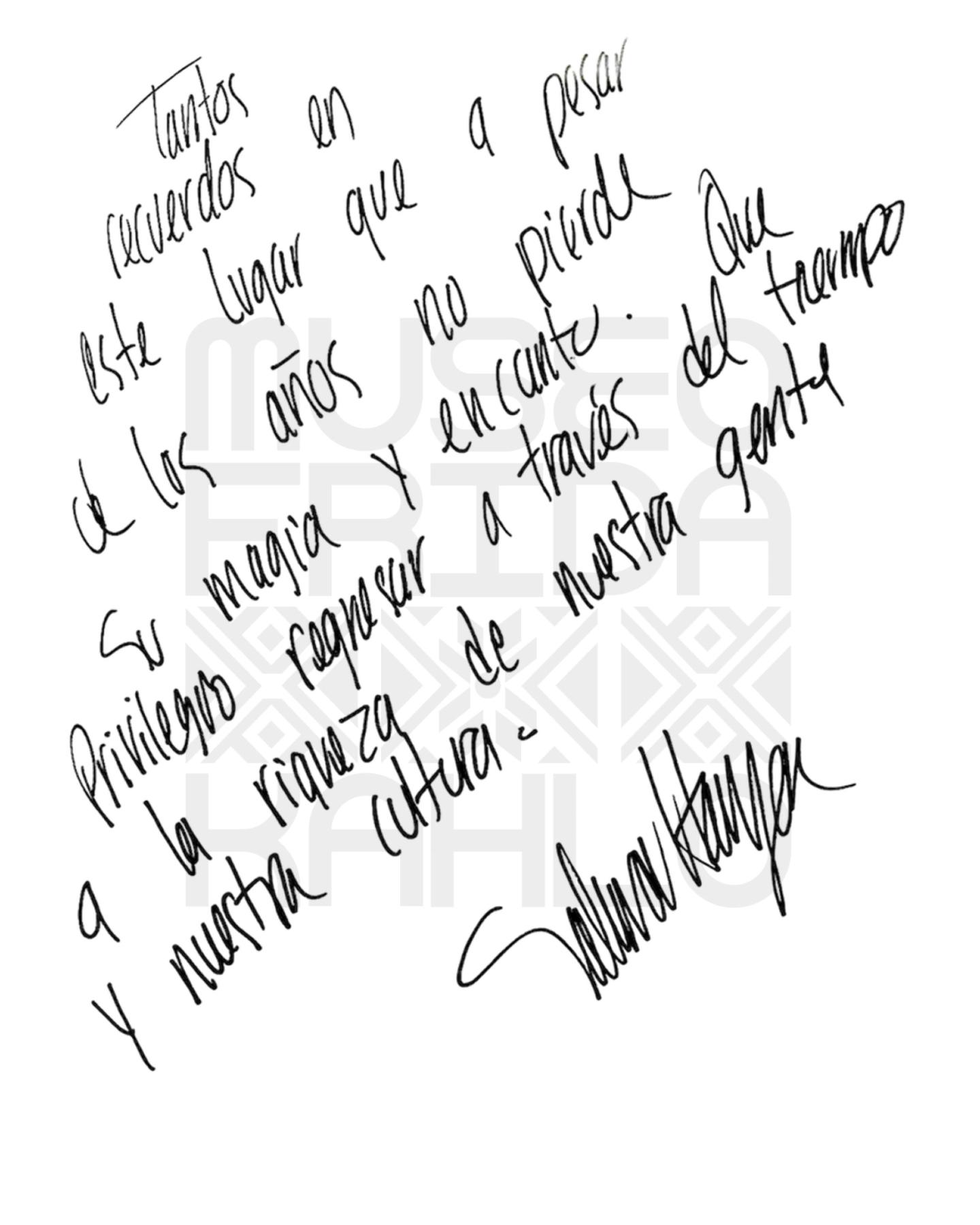 $!Visita Salma Hayek la Casa Azul de Frida Kahlo