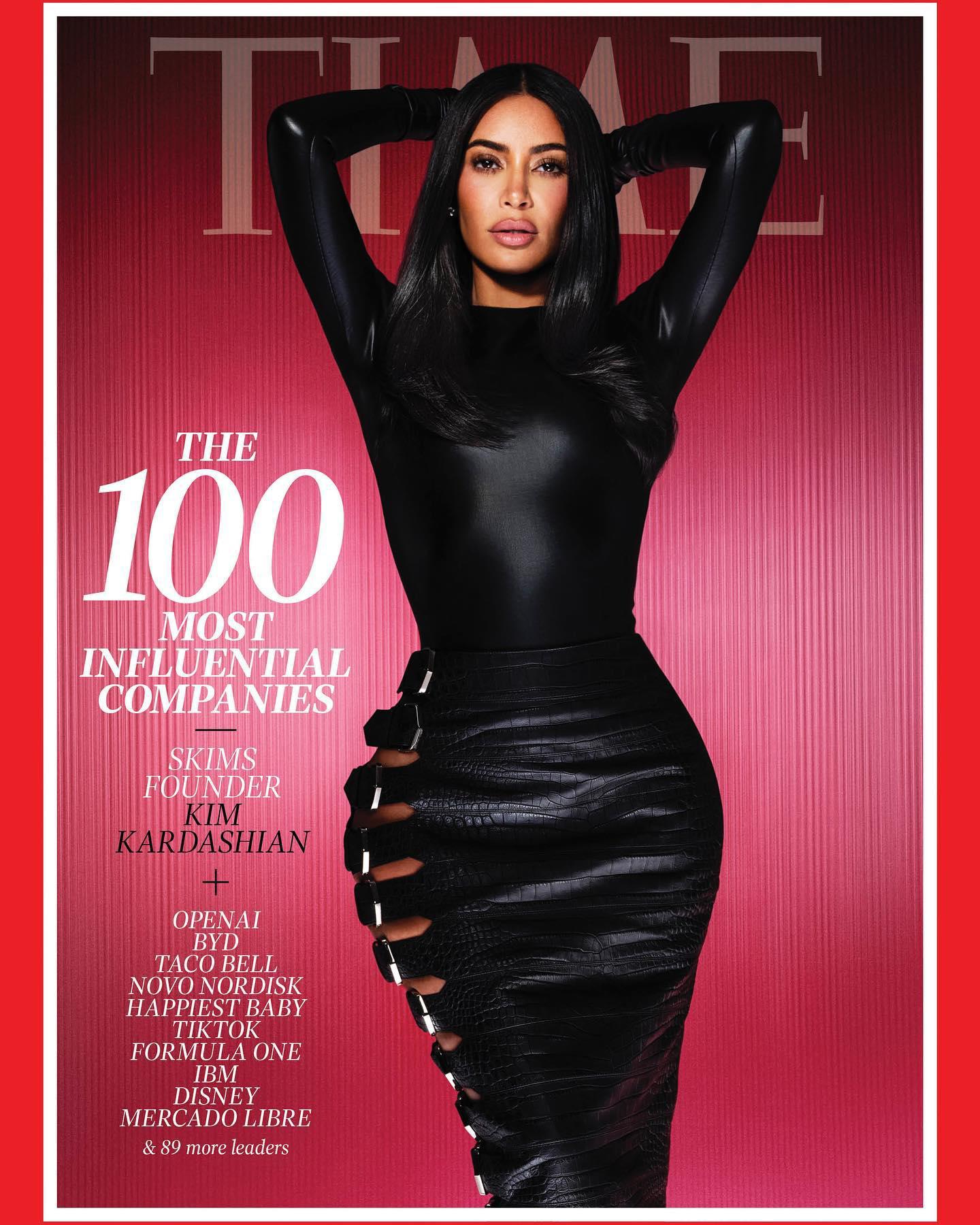 $!Honra la revista Time a Kim Kardashian como empresaria