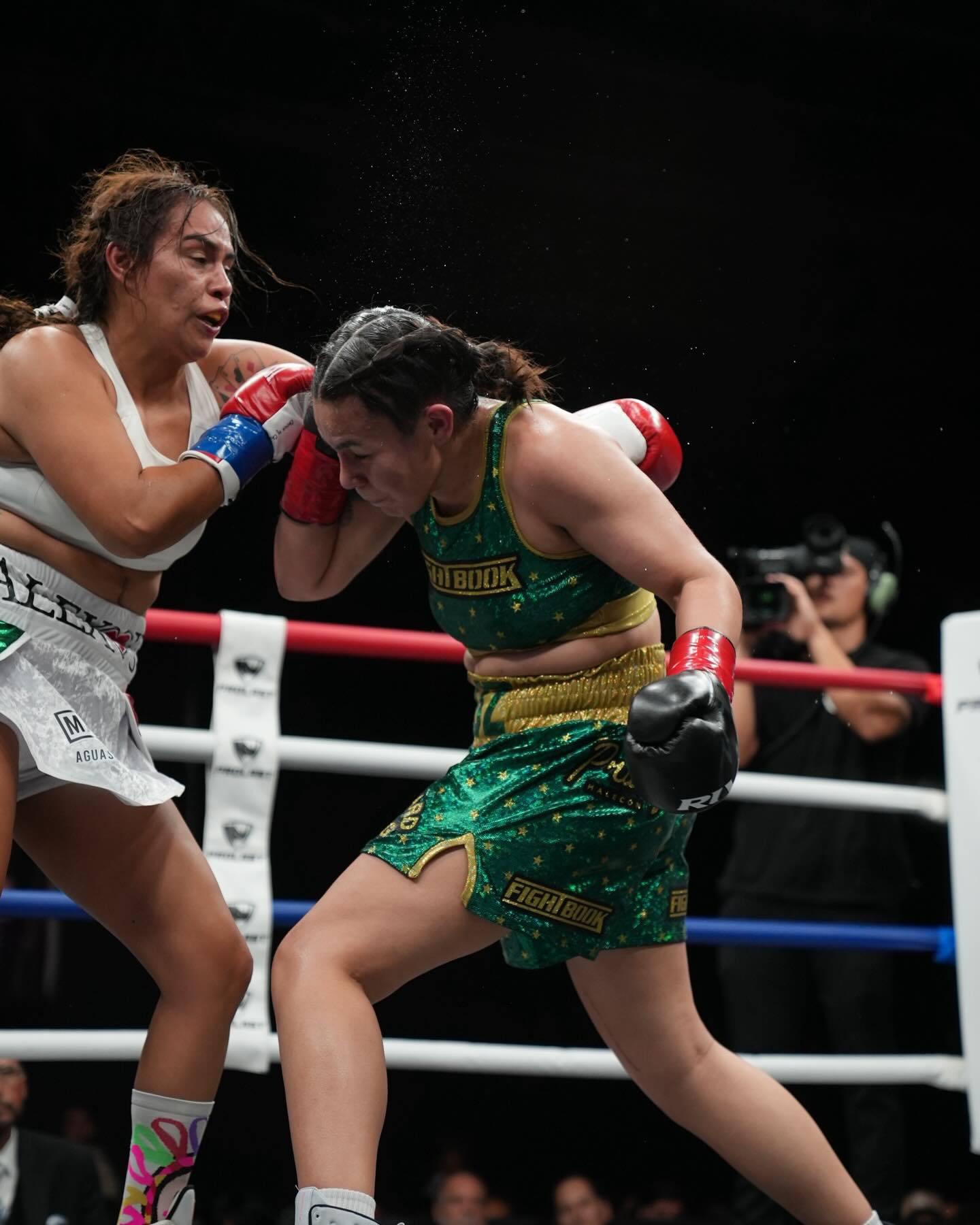 $!Mazatleca Tamara Cruz, dentro del ‘Top 10’ en el superwélter de AMBF