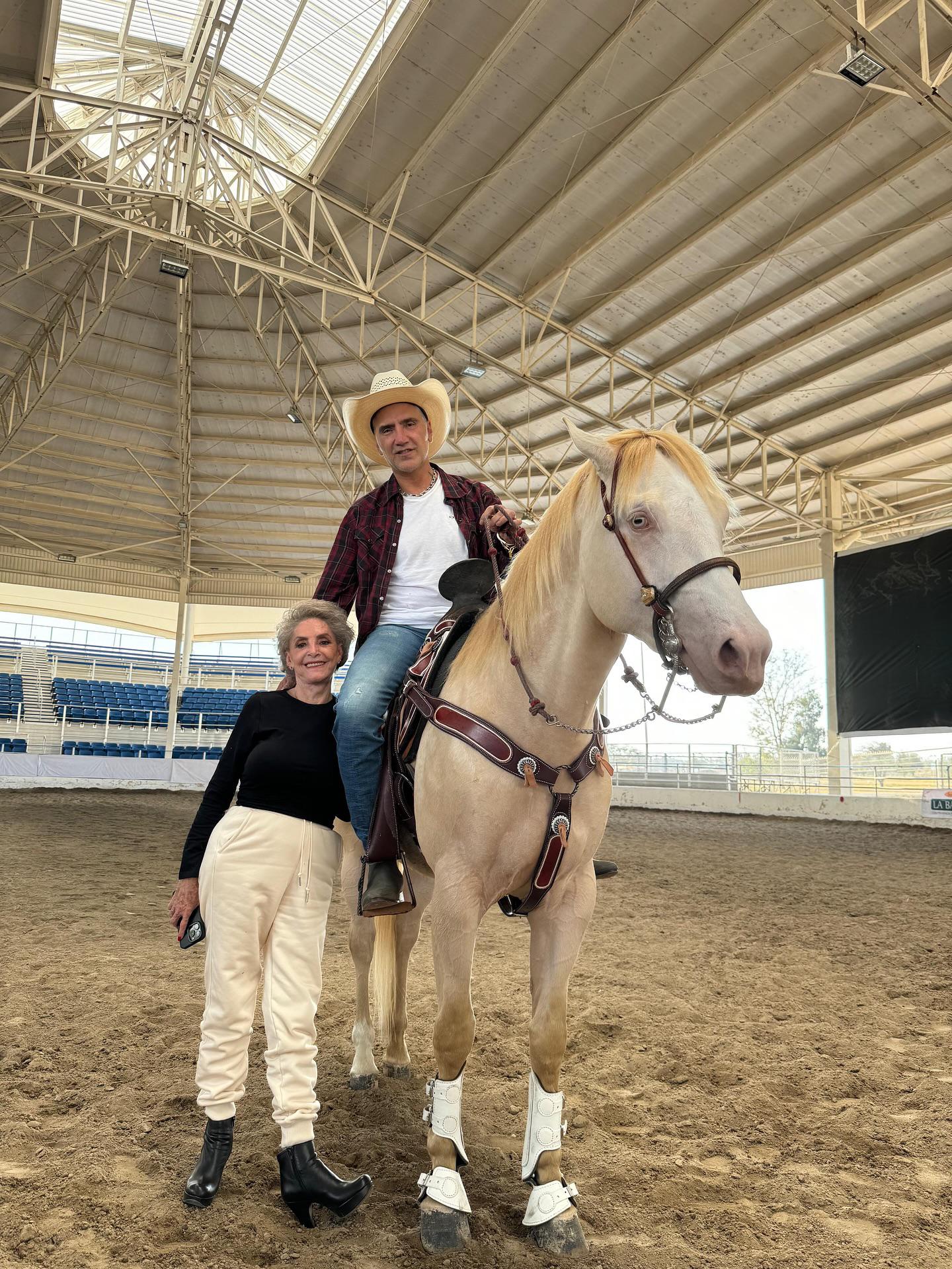 $!En el Rancho Los Tres Potrillos.