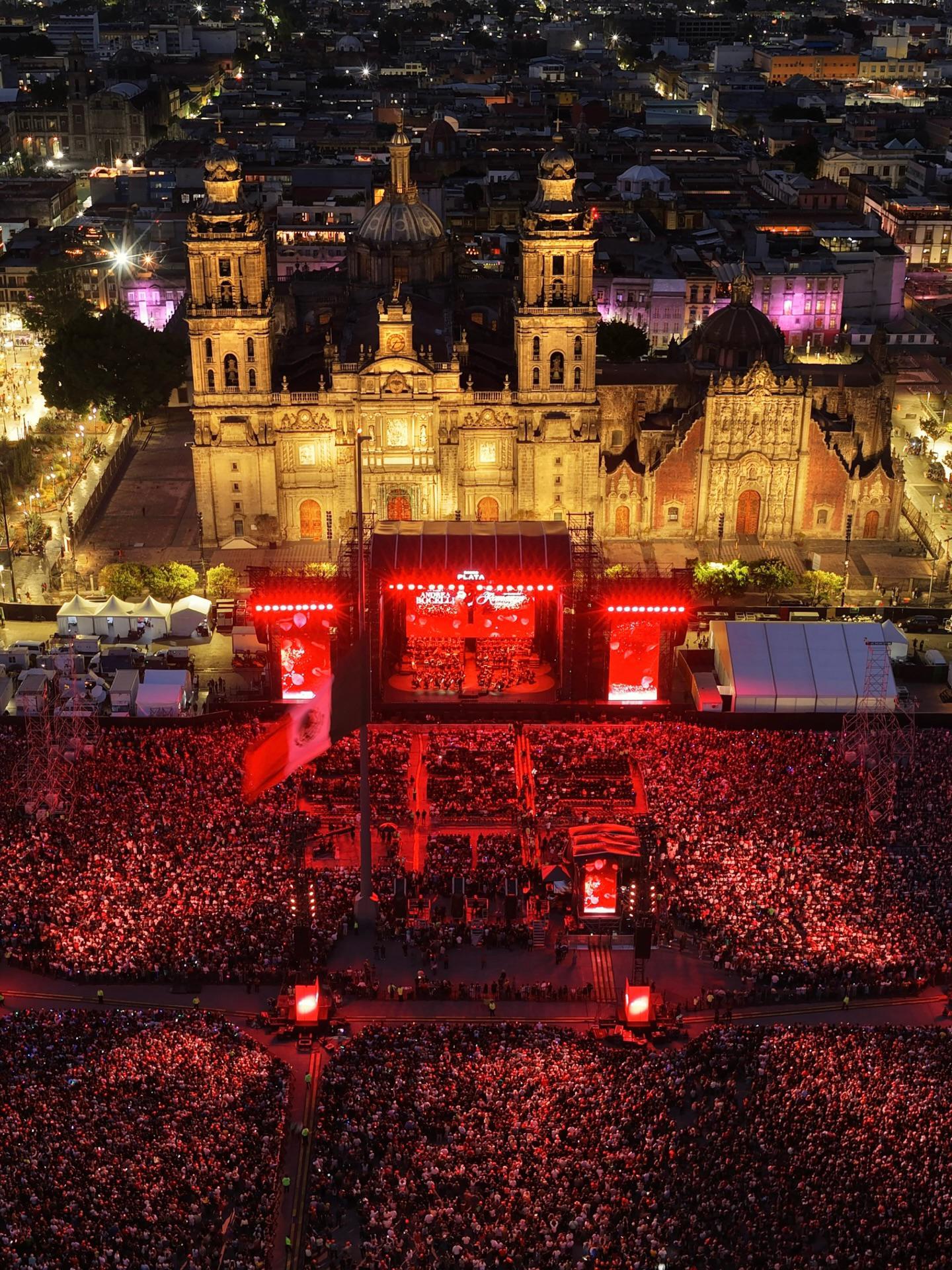 $!Más de 130 mil personas disfrutaron del concierto gratuito.