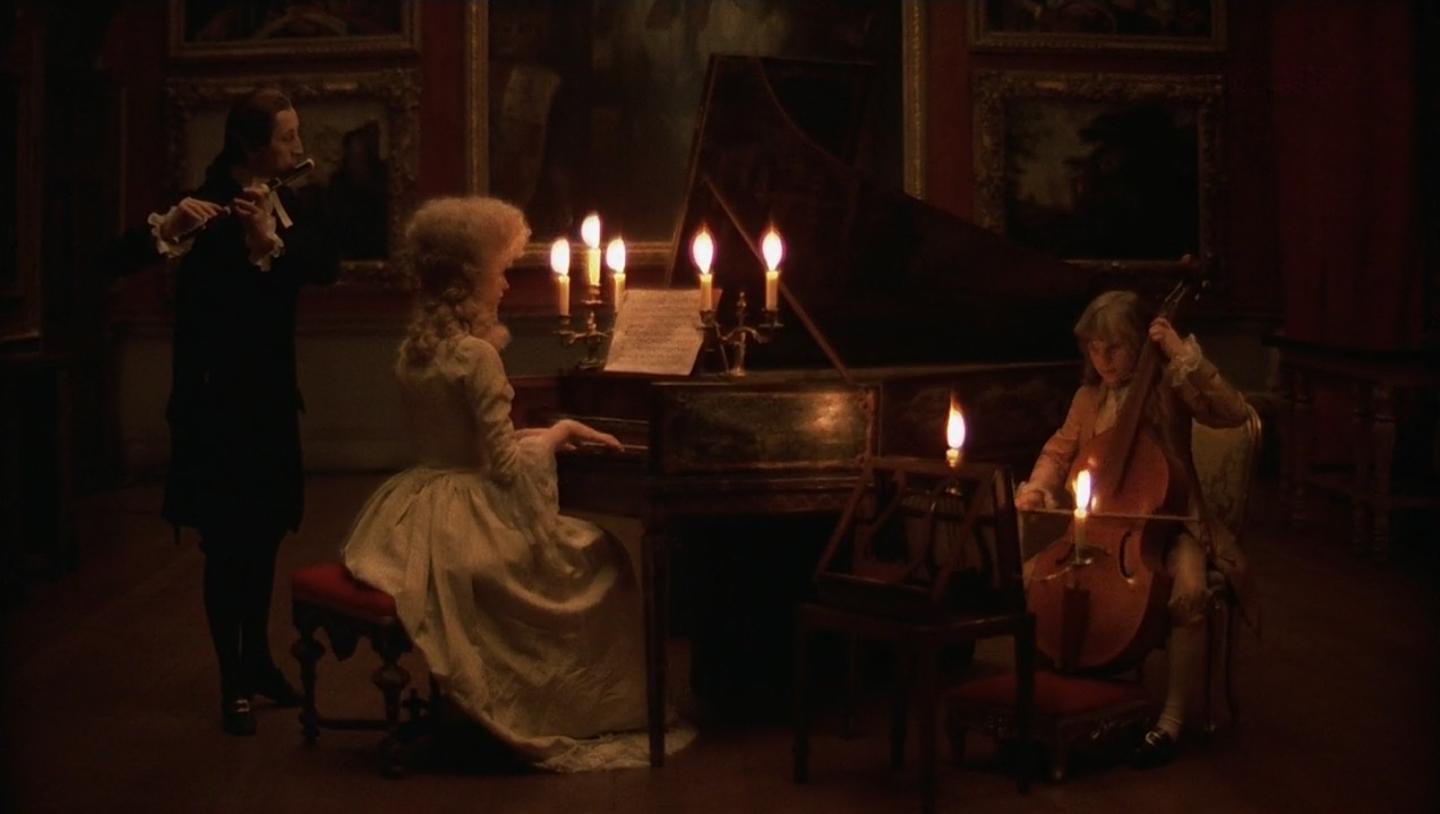 $!Escena de Barry Lyndon de Stanley Kubrick, 1975.