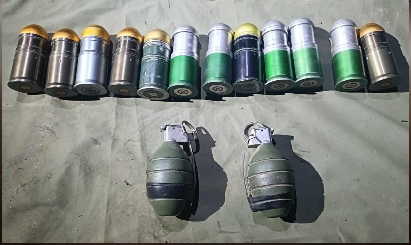 $!Aseguran arsenal durante operativo militar en Cosalá