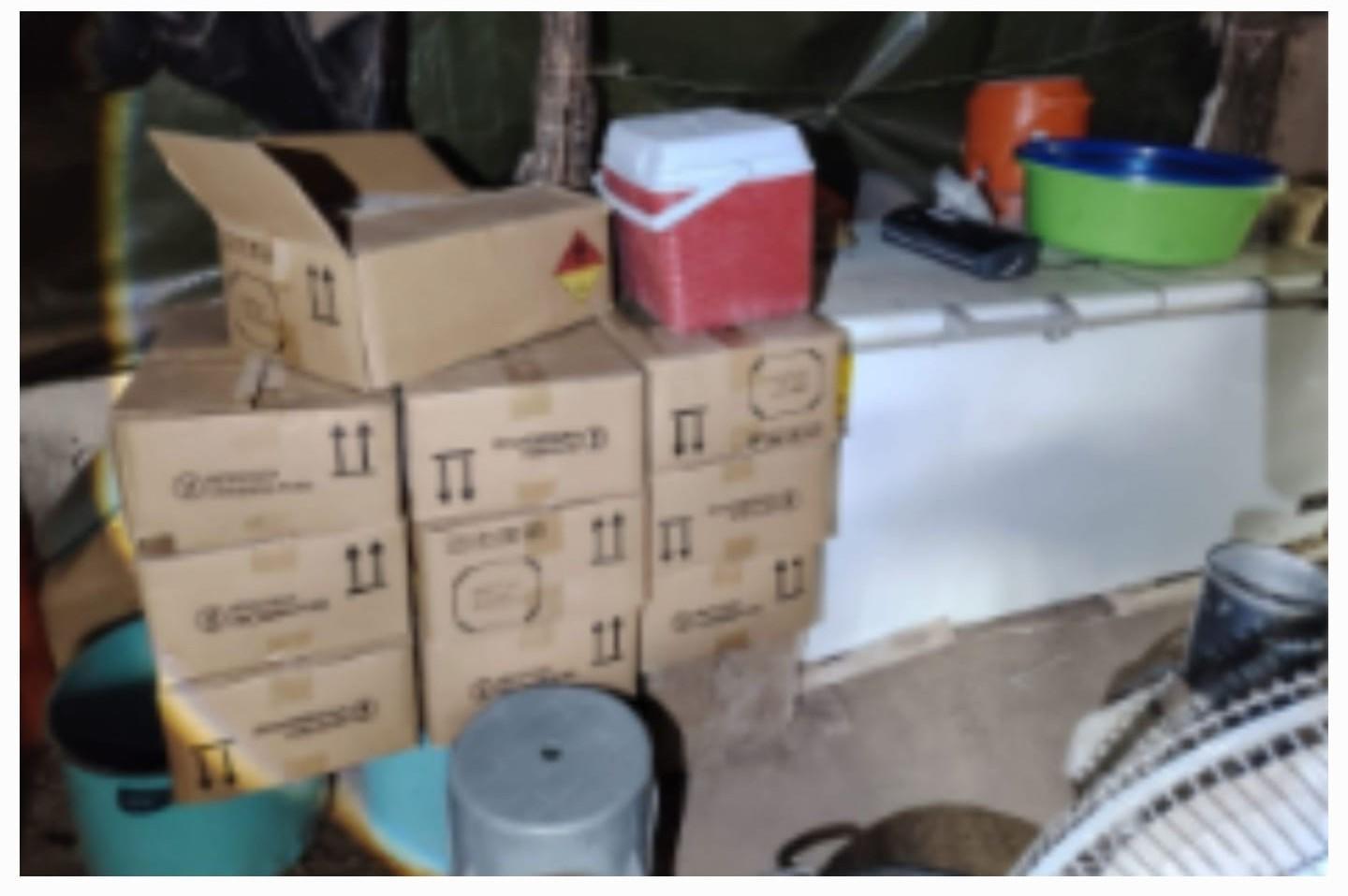 $!Ejército asegura laboratorio clandestino con 20 mil pastillas de fentanilo en Culiacán